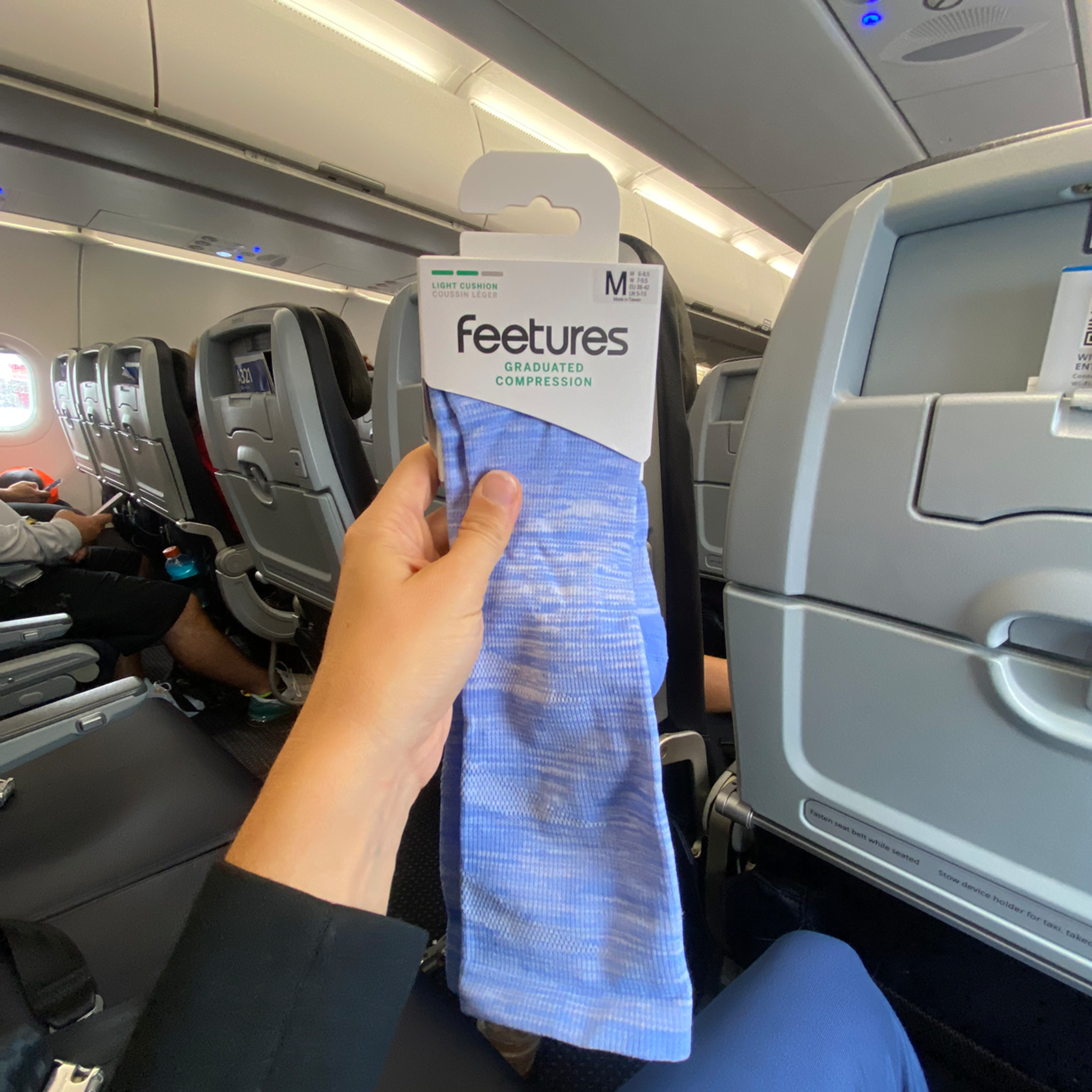 Feetures Facebook ad: Your New Favorite Travel Hack