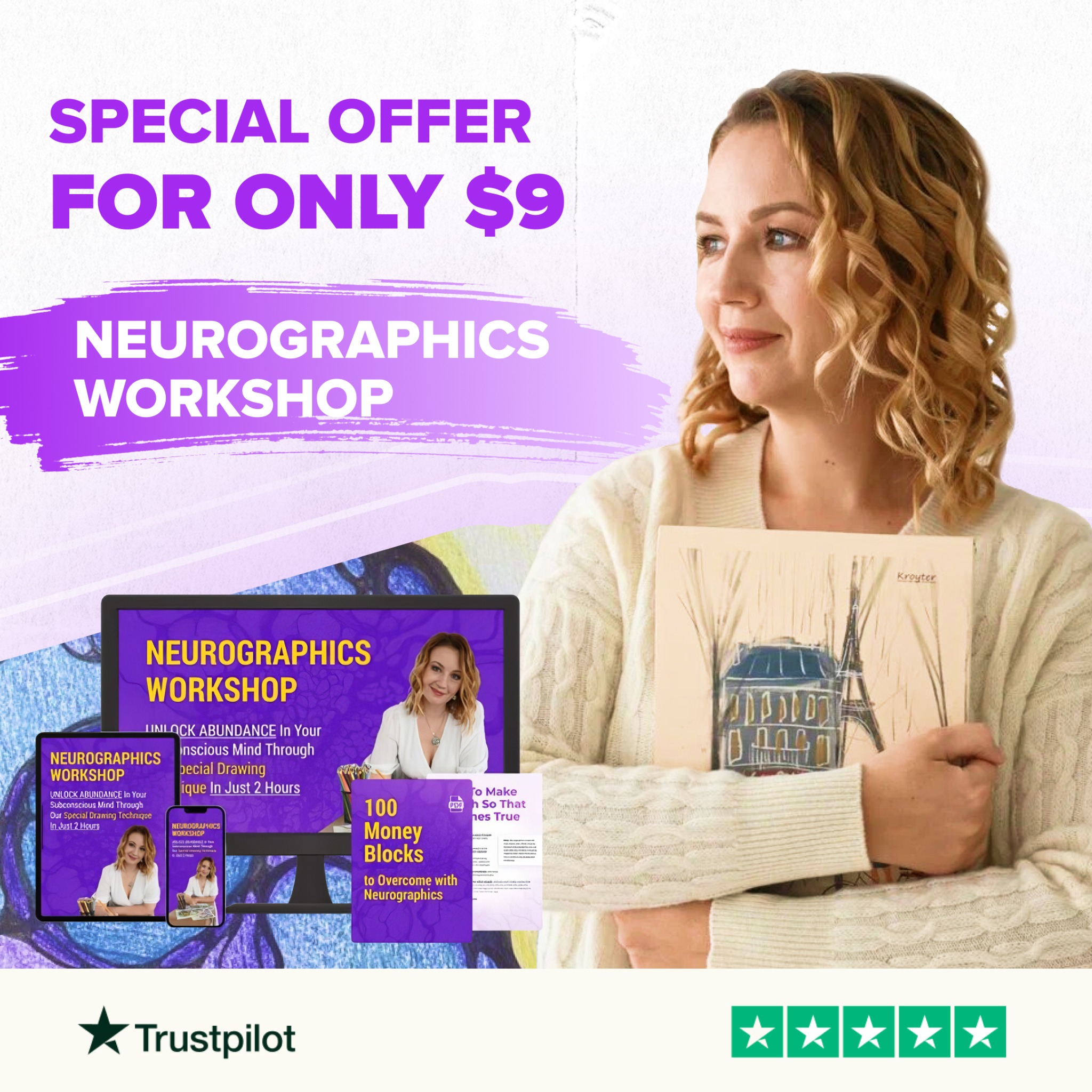 Mindful Line Facebook ad