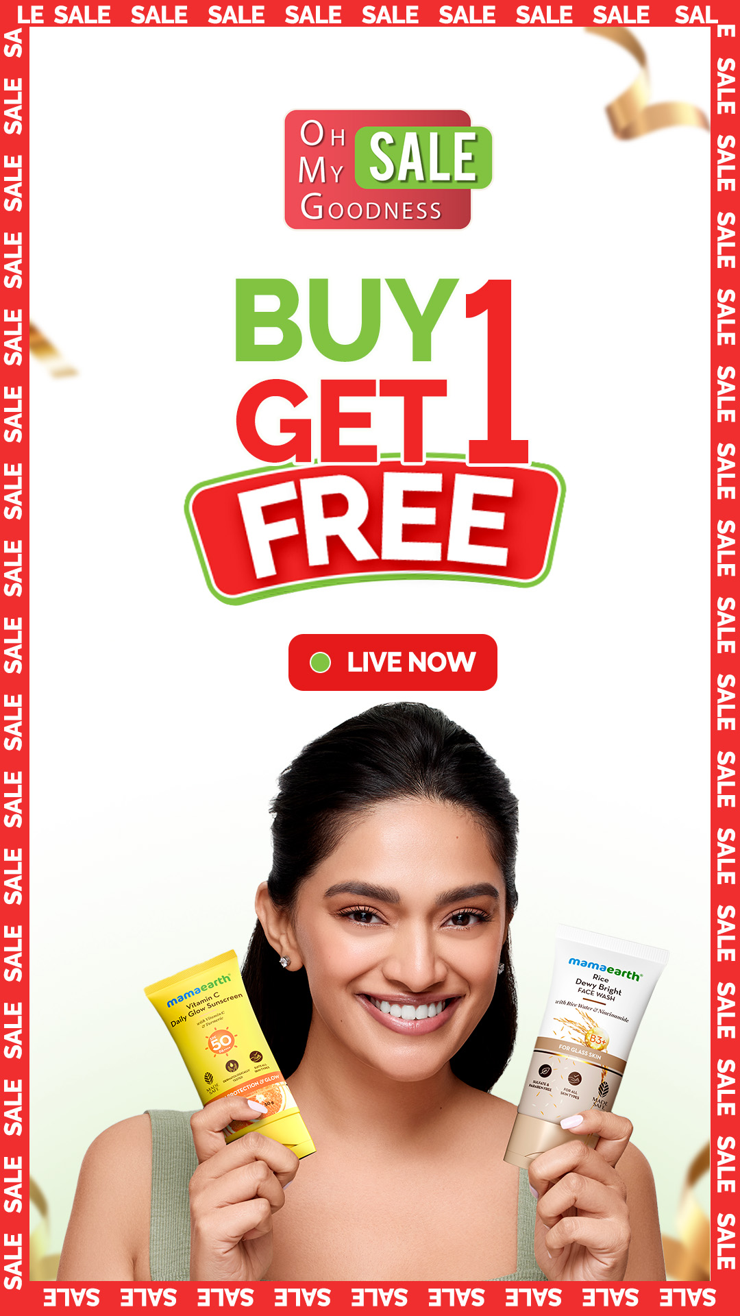 Mamaearth Facebook ad
