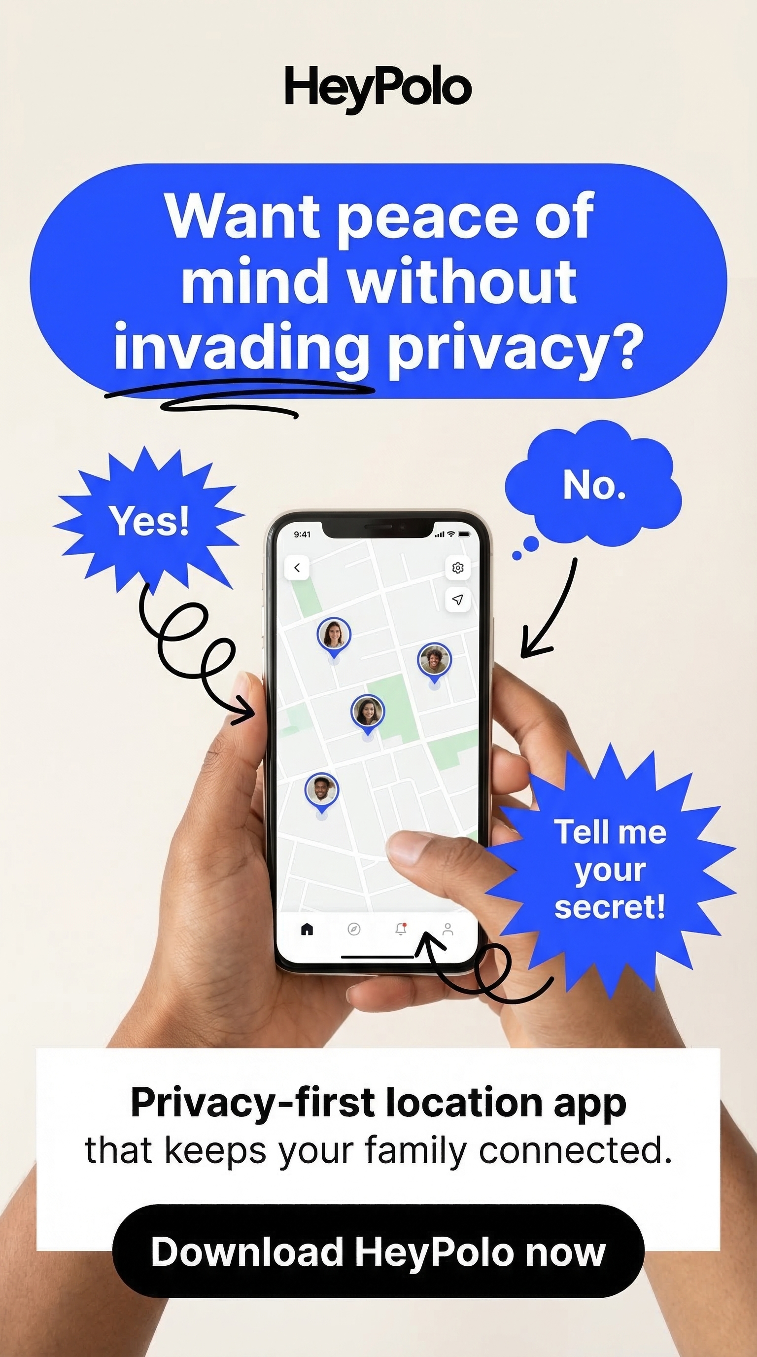 HeyPolo Facebook ad