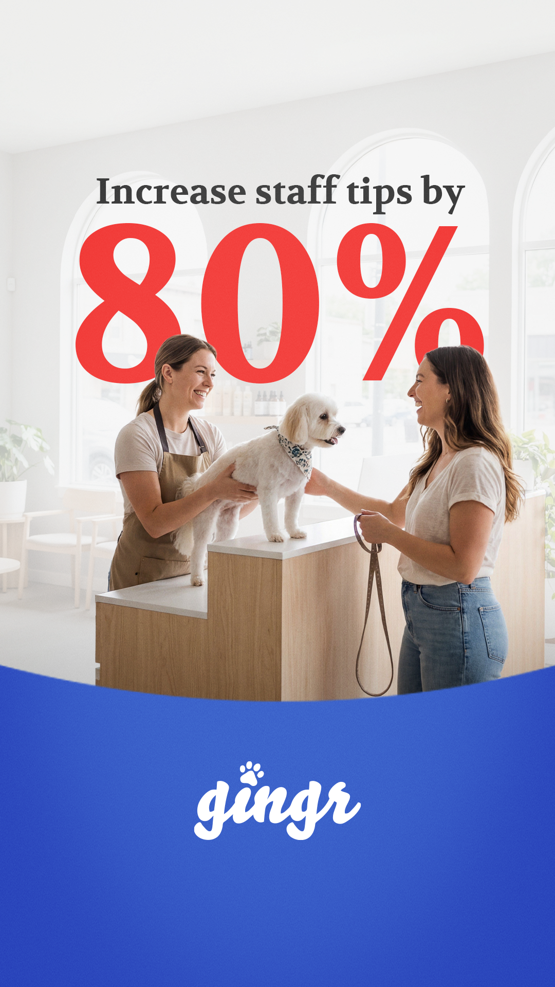 Gingr Facebook ad