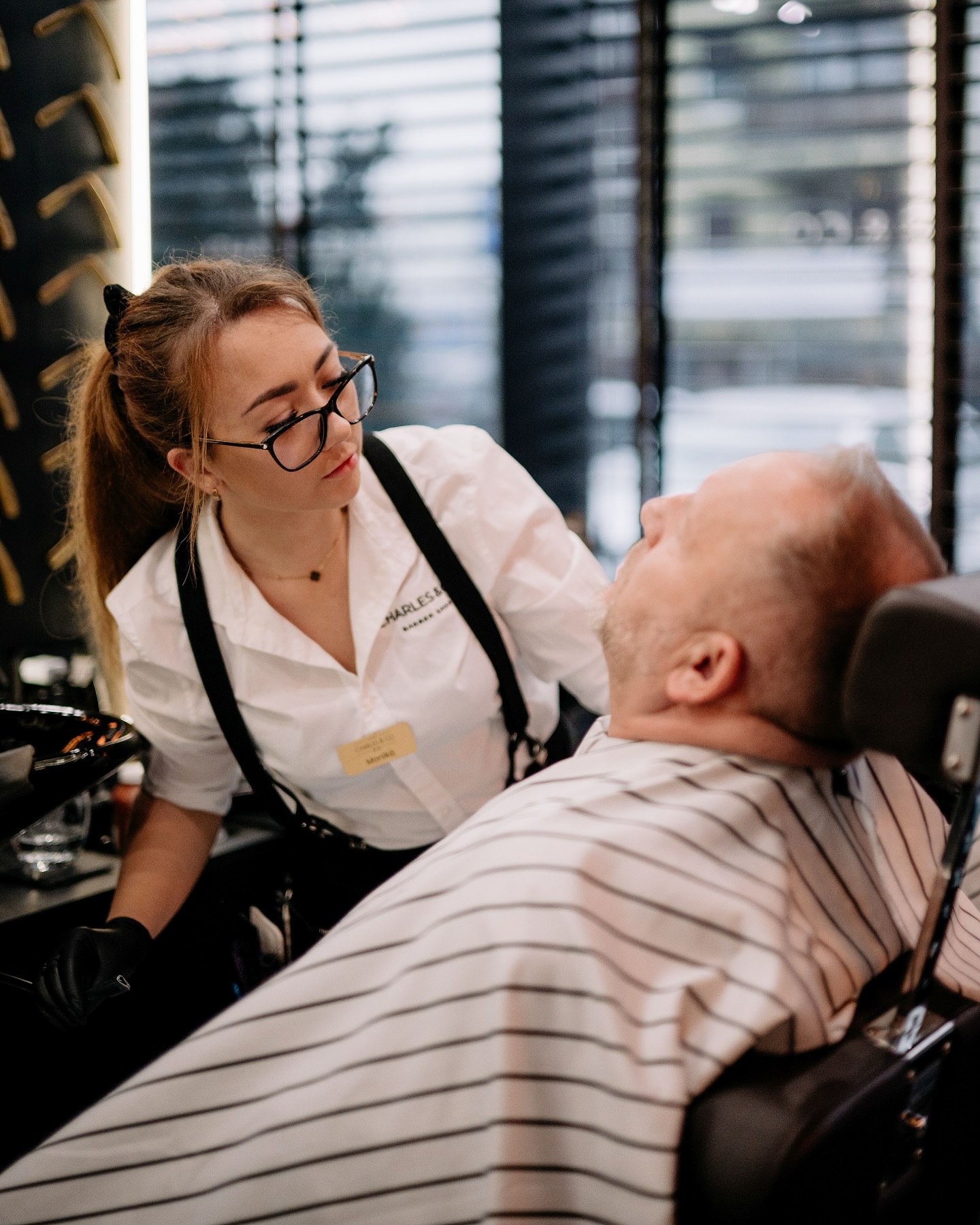 Charles & co barbershop Facebook ad