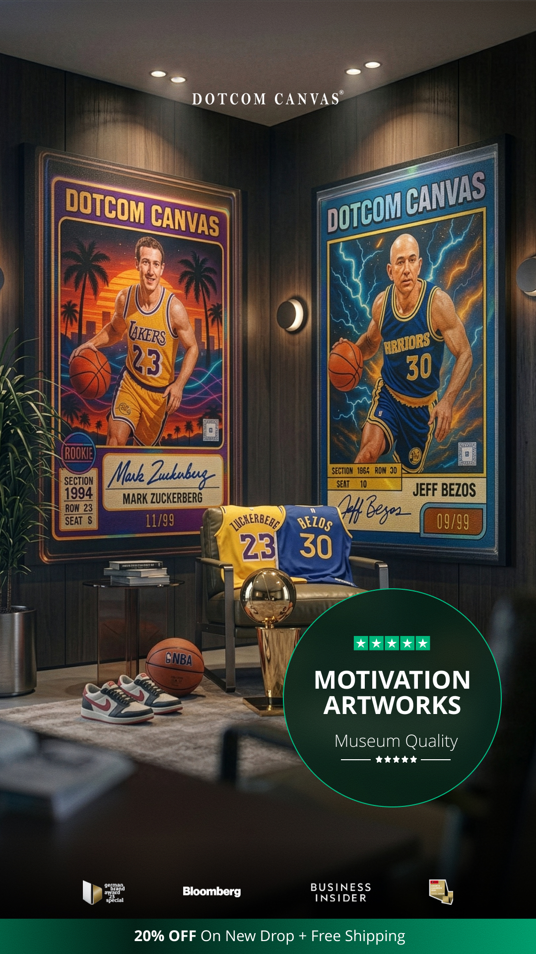 Dotcomcanvas Facebook ad