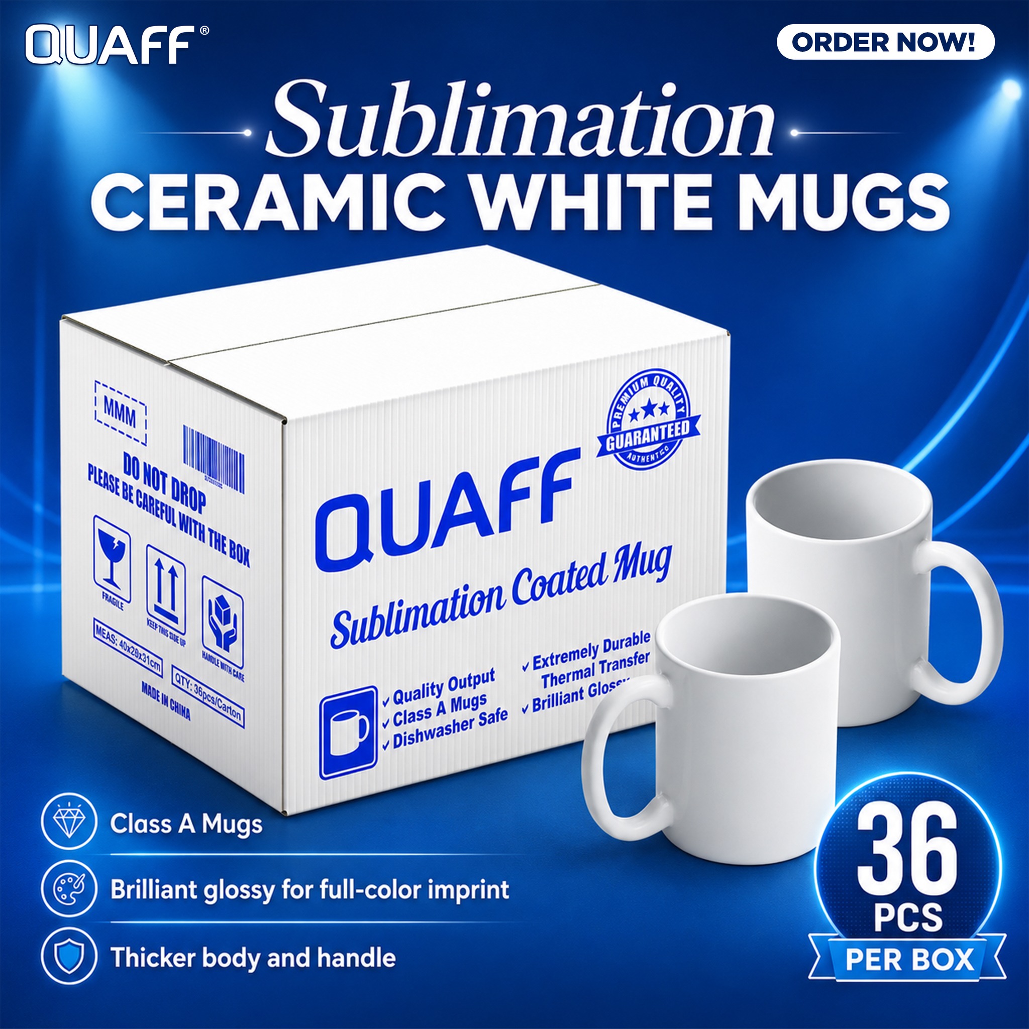 Quaff Philippines Facebook ad: Create personalized mugs with vibrant, lasting prints using…