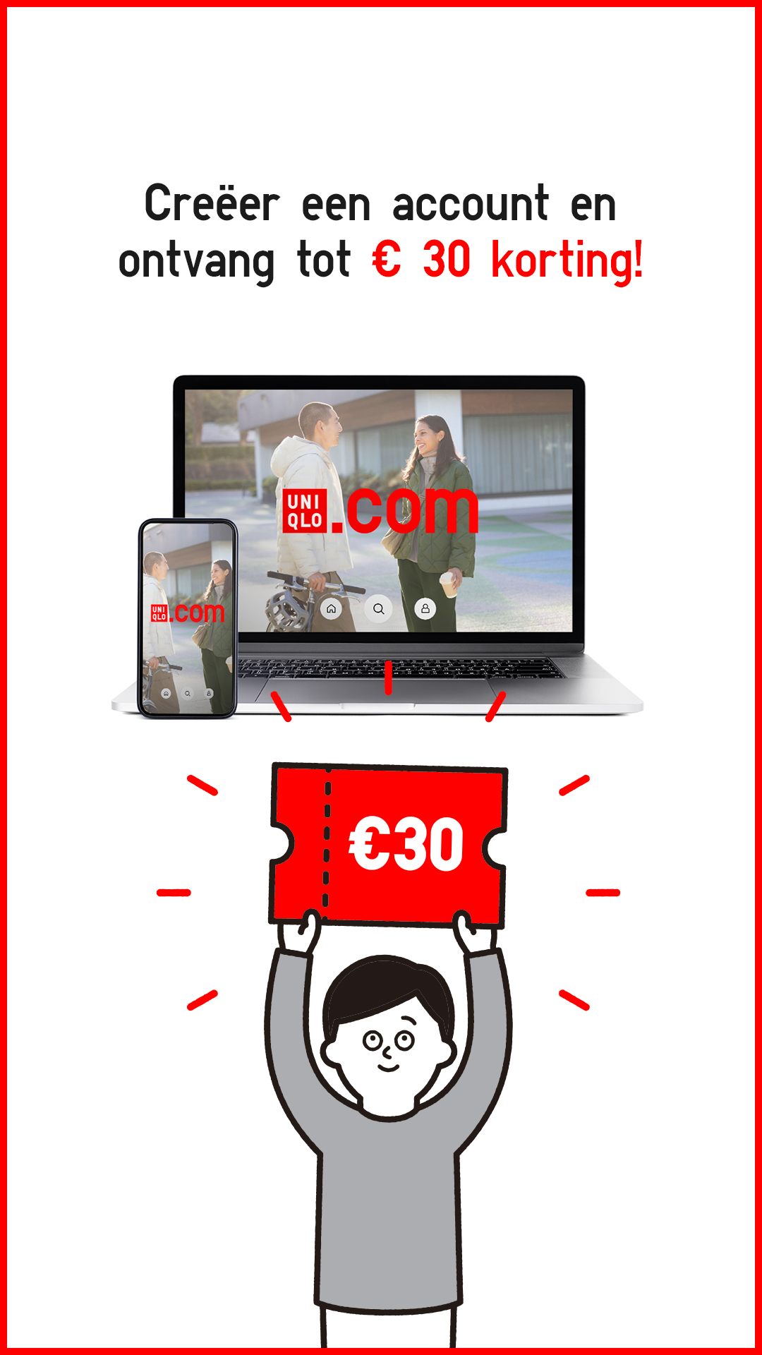 UNIQLO Europe Facebook ad