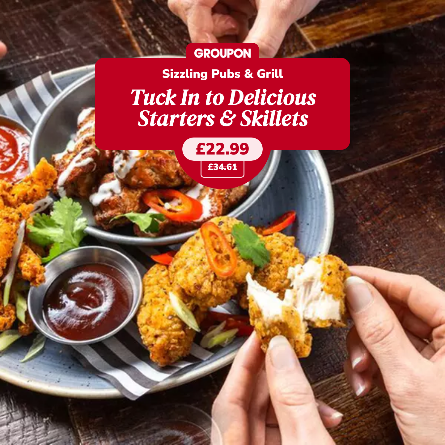 Groupon Facebook ad