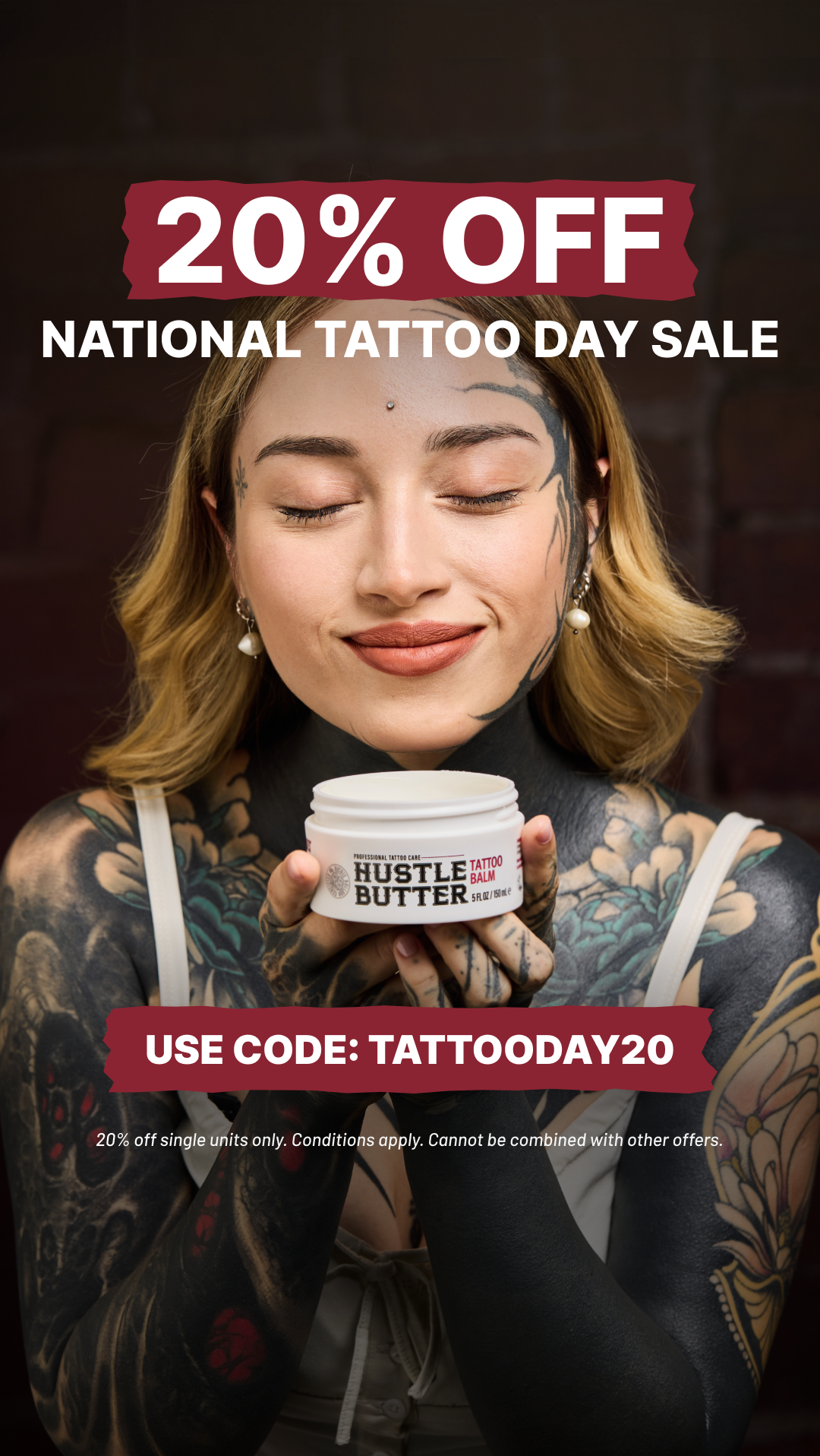 Hustle Butter Deluxe Facebook ad