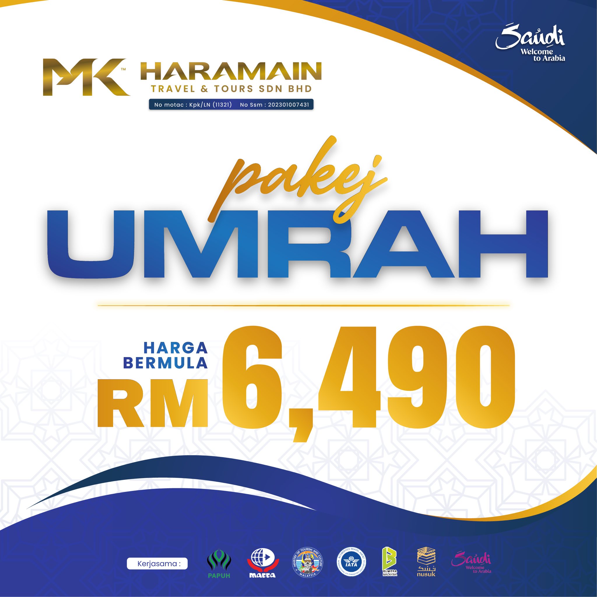 MK Haramain HQ Travel & Tours Facebook ad: ๐๐๐ ๐๐๐๐๐ ๐๐๐๐๐ / ๐๐๐๐ ๐๐๐๐๐๐๐โฆ