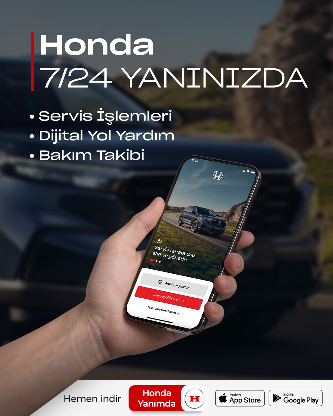 Honda Türkiye Facebook ad
