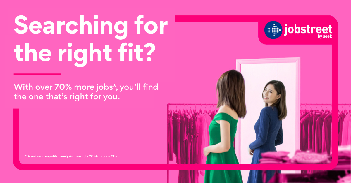 Jobstreet Singapore Facebook ad