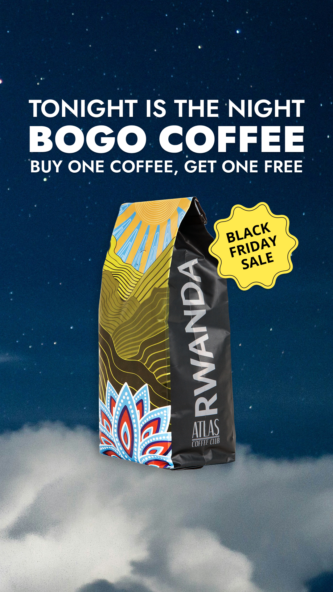 Atlas Coffee Club Facebook ad