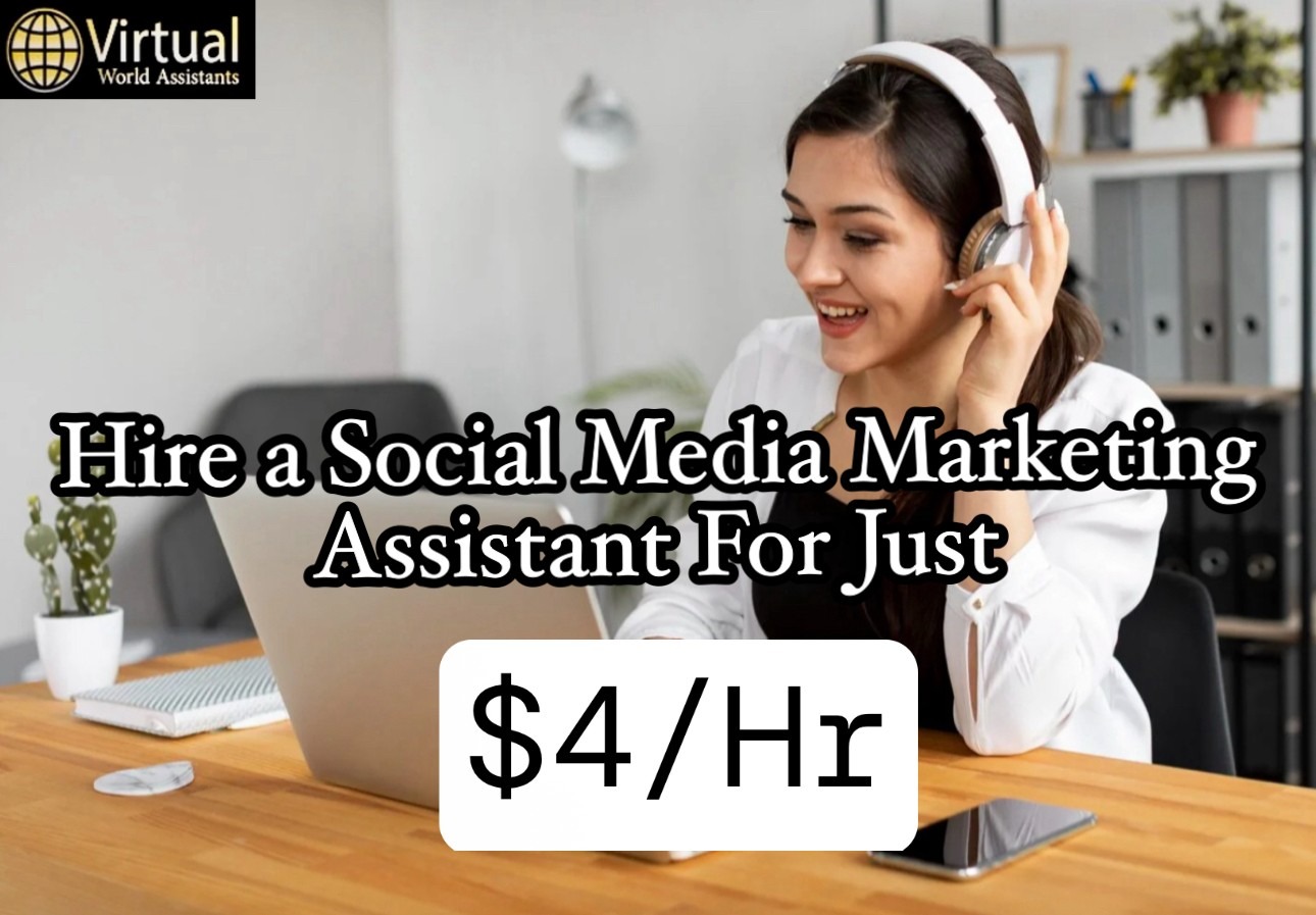 Virtual World Assistants - VWA Facebook ad