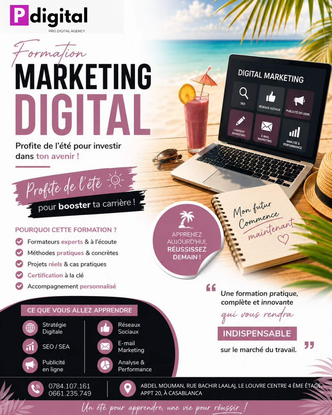 Prodigitalagency Facebook ad: Apprenez à créer des publicités rentables et développez…