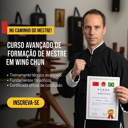 KungFu Wing Chun EAD Facebook ad: NO CAMINHO DO MESTRE!