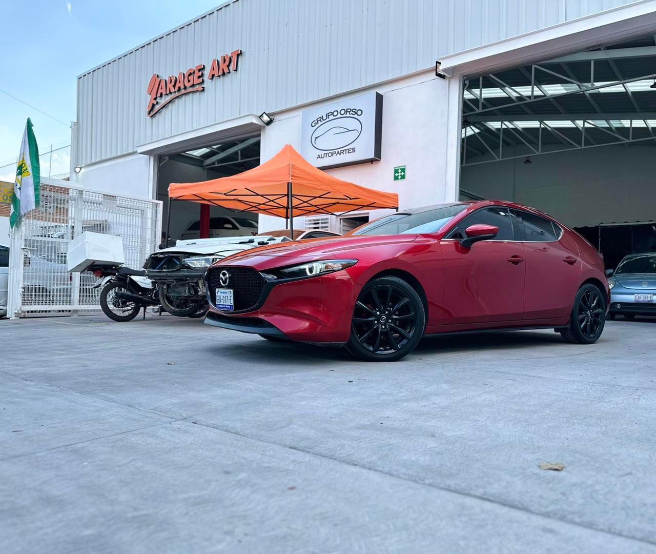 Garage Art Motorsport Facebook ad