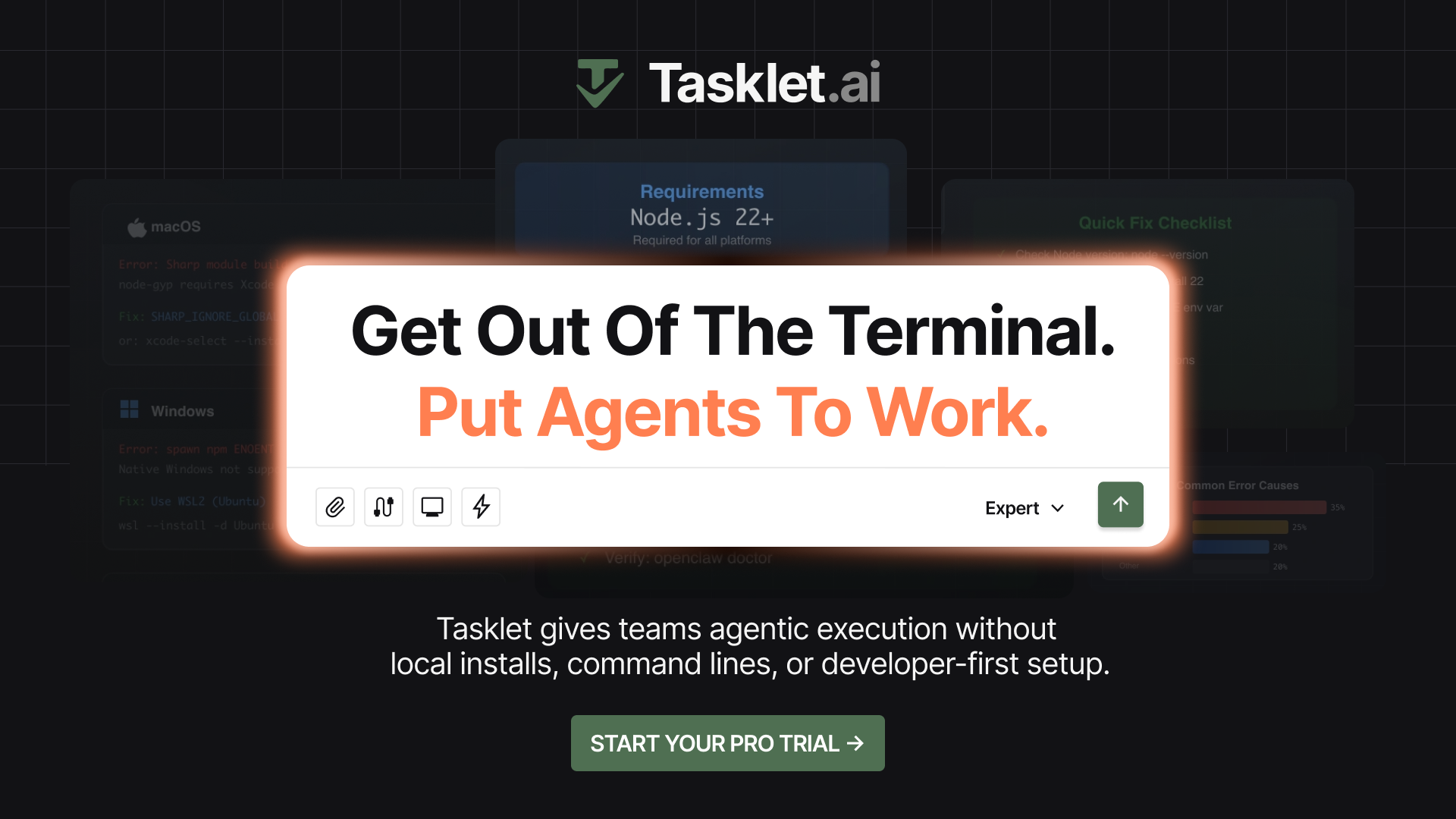 Tasklet Facebook ad