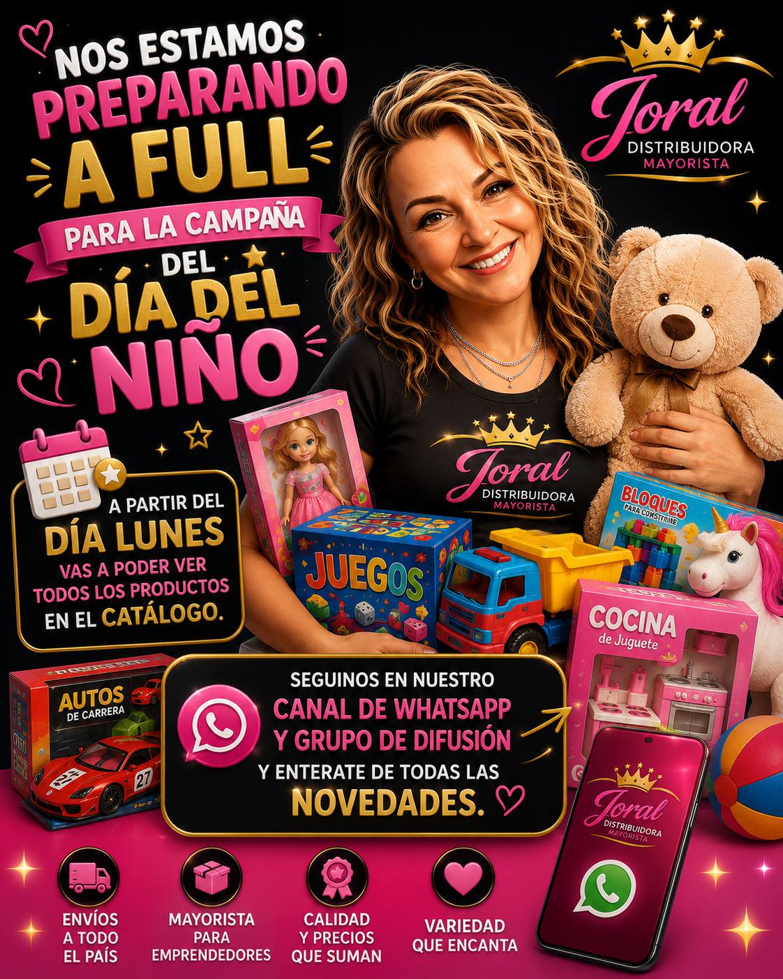 Joral Distribuidora Mayorista de Jugueteria Venta por Mayor Argentina Facebook ad