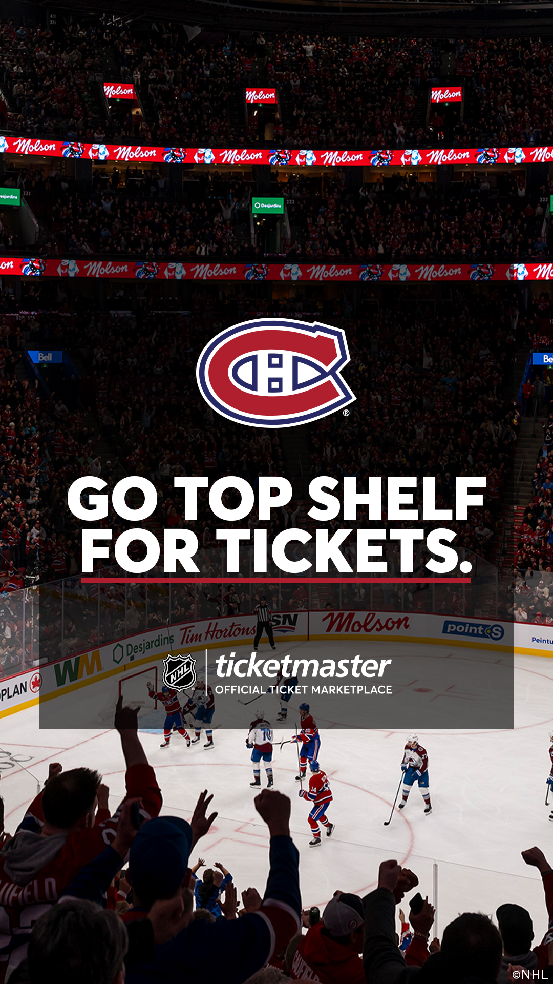 Ticketmaster Facebook ad