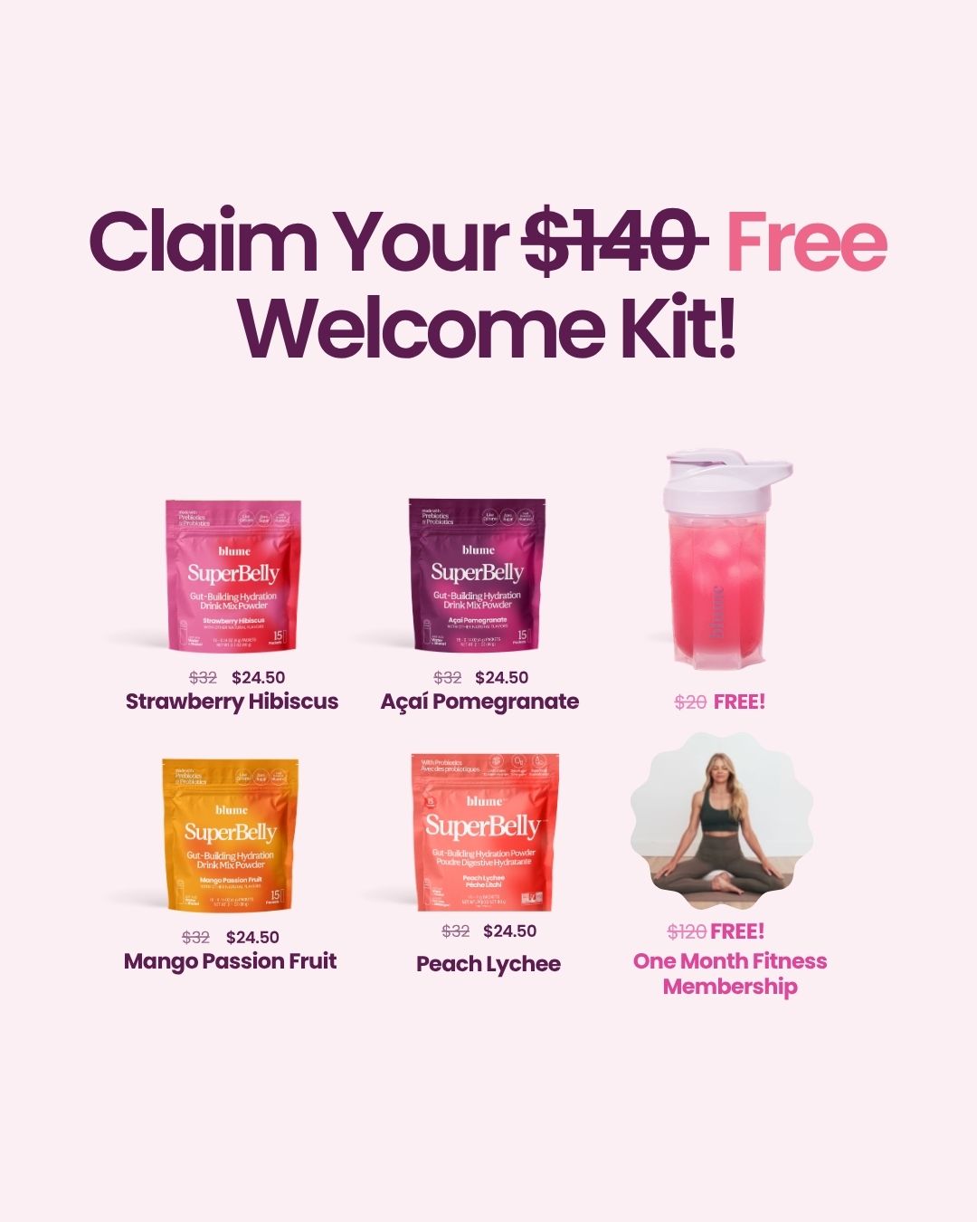 Blume Facebook ad