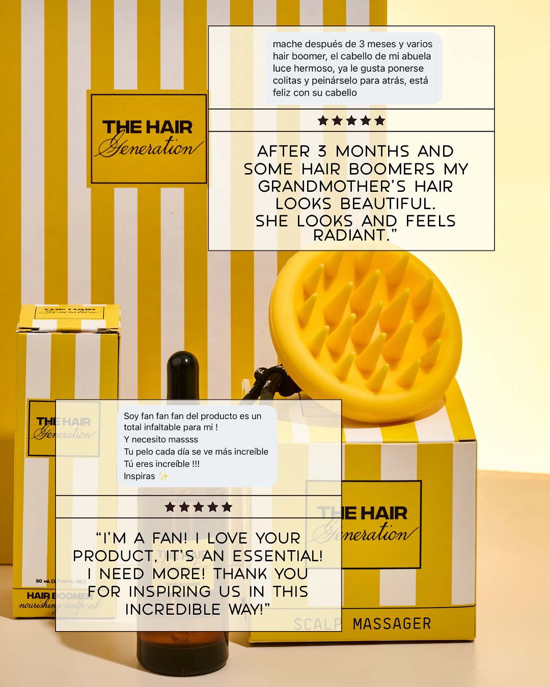 The Hair Generation Facebook ad: Gangers, thank you for sharing your stories with…