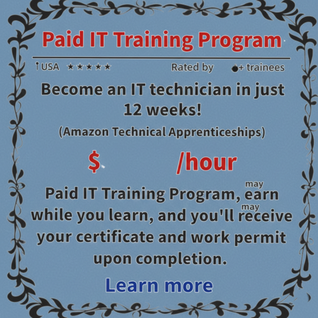 Search 1st Facebook ad: Learn more