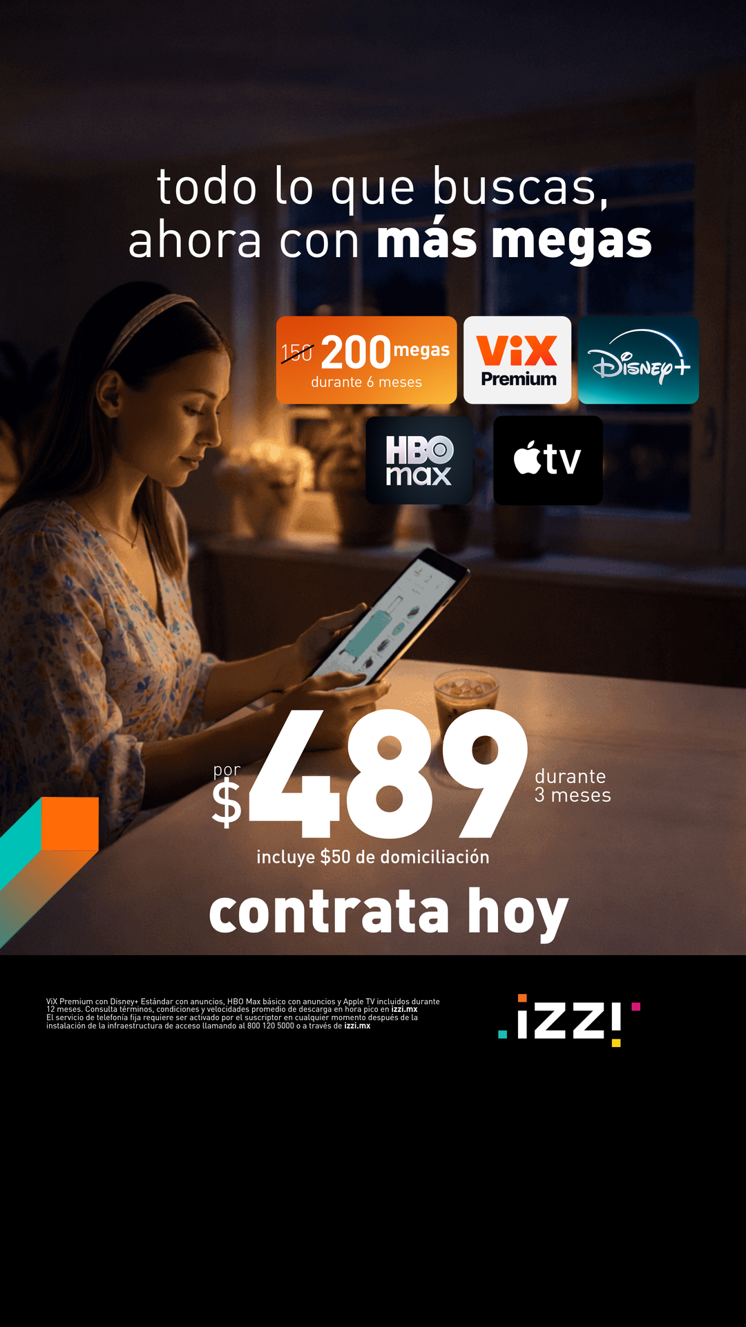 Distribuidor Autorizado izzi Facebook ad from May 17, 2026