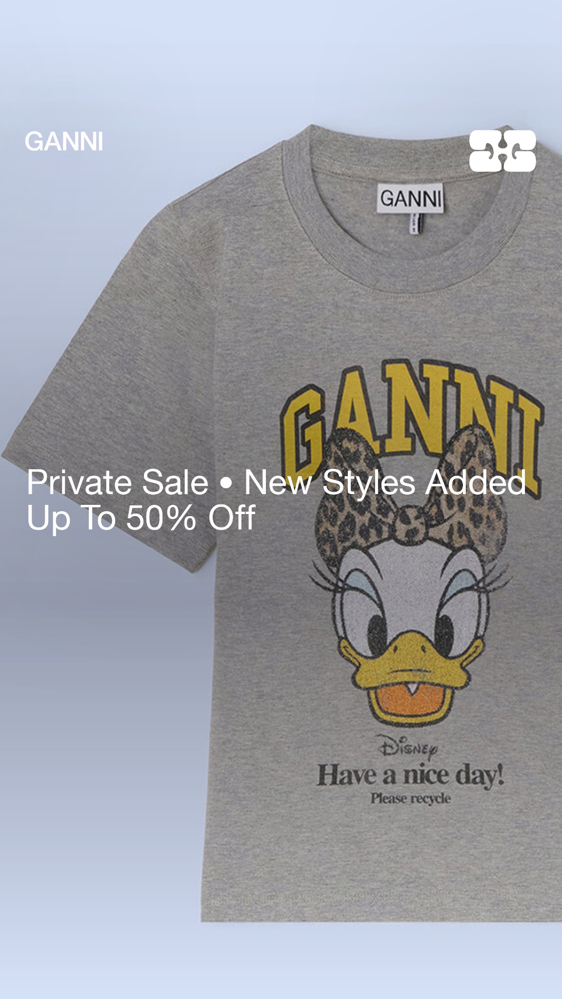 GANNI Facebook ad