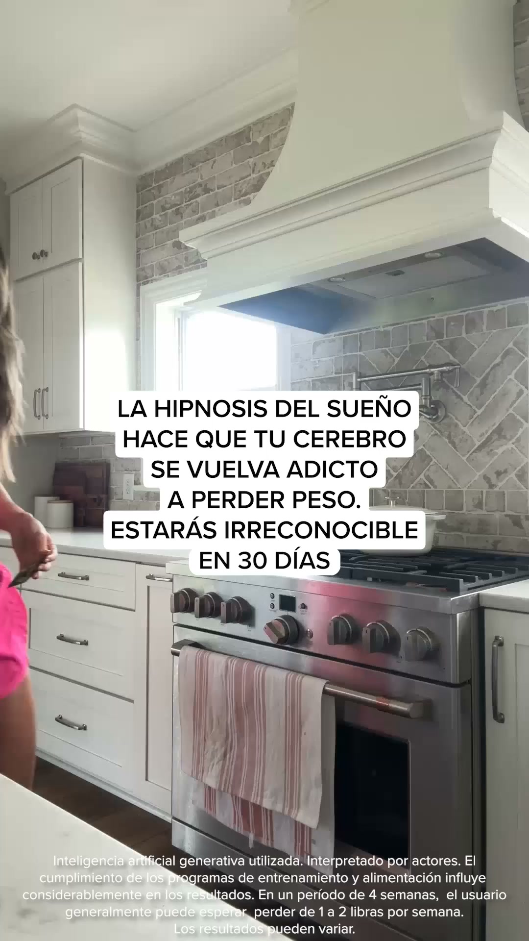 Kure for Hypnotherapy Facebook ad: Presiona play. Cierra los ojos. Cambia todo