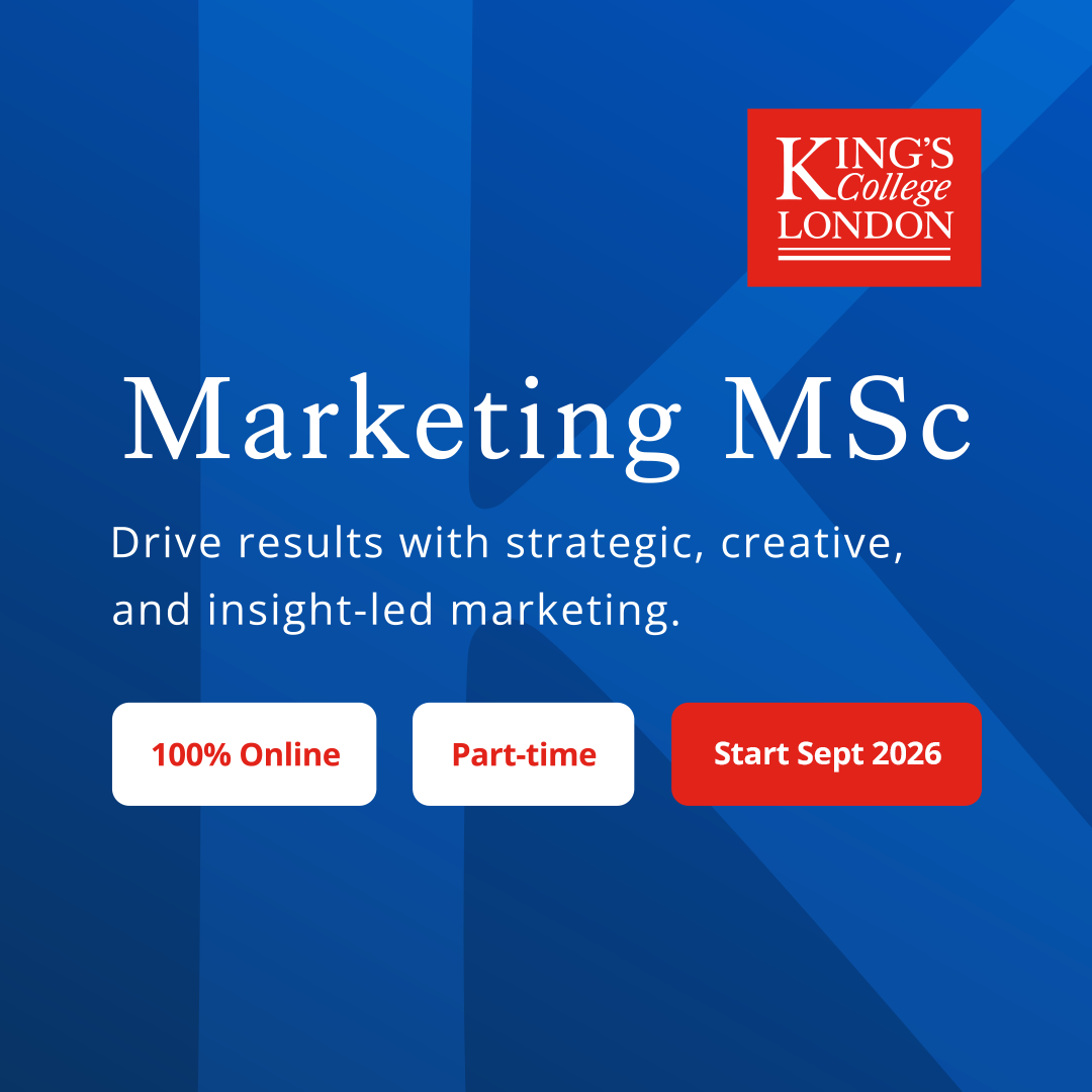 King's College London Facebook ad