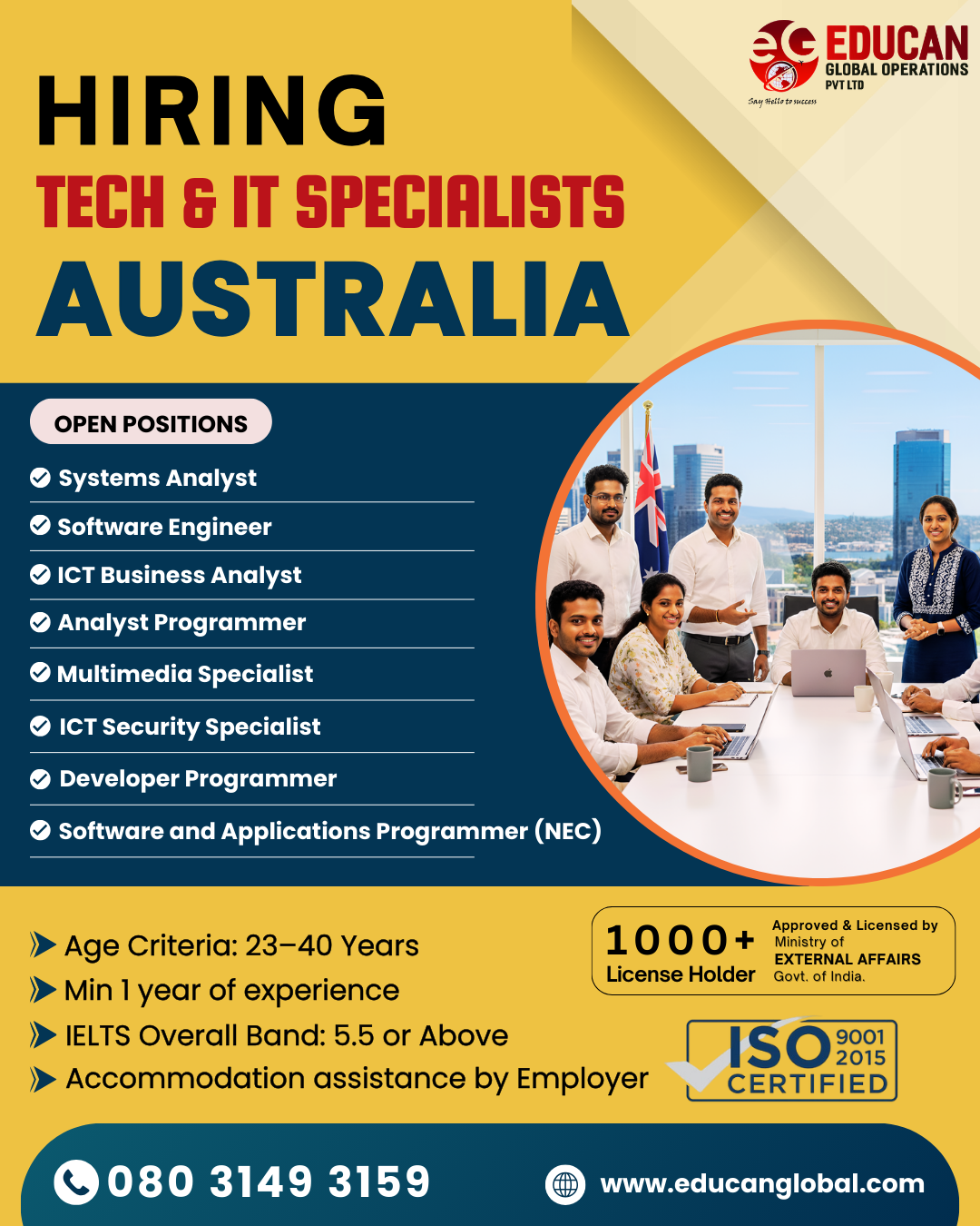 Educan Global Operations Pvt Ltd. Facebook ad