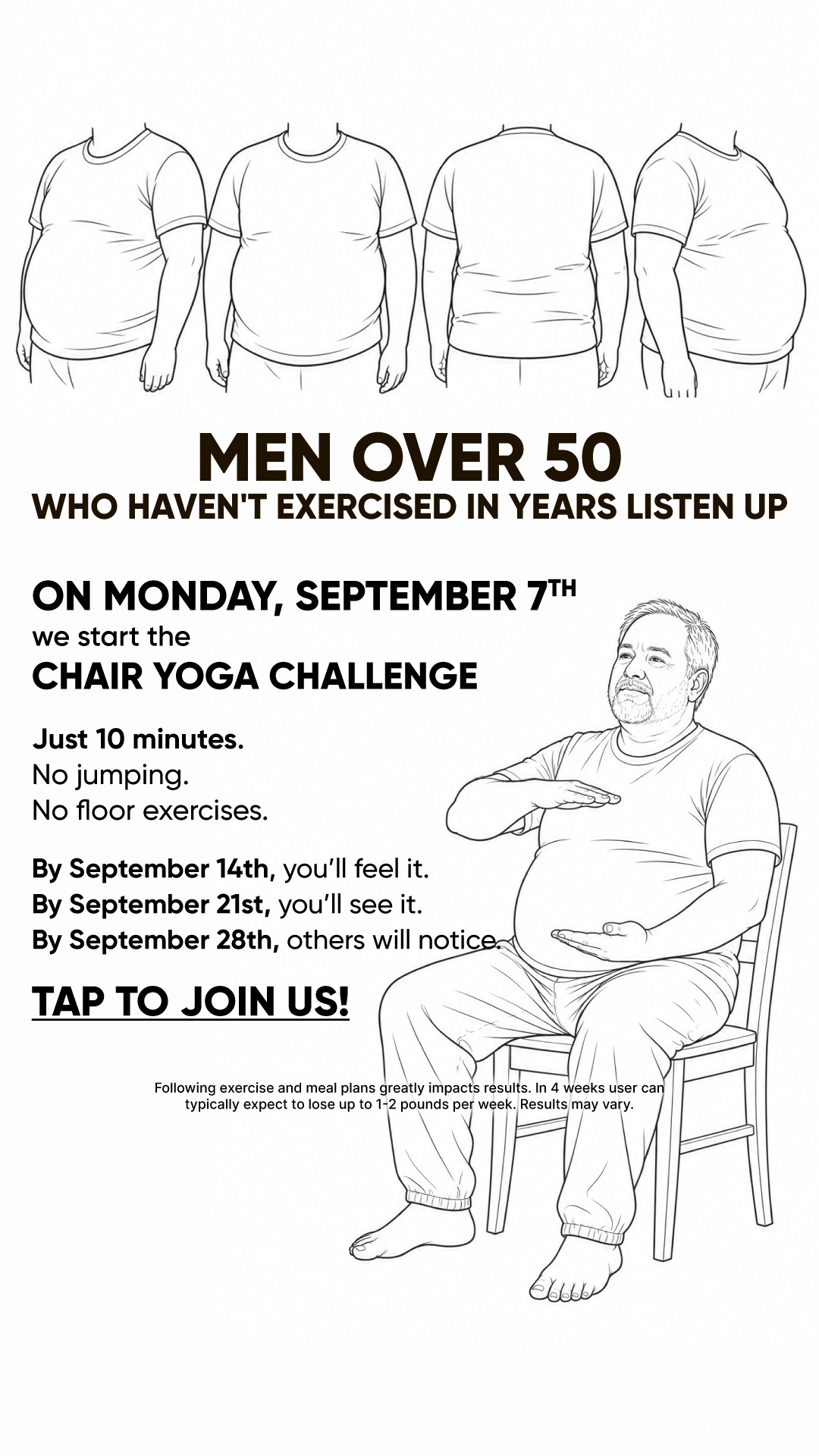 Michaelll Fitness Facebook ad