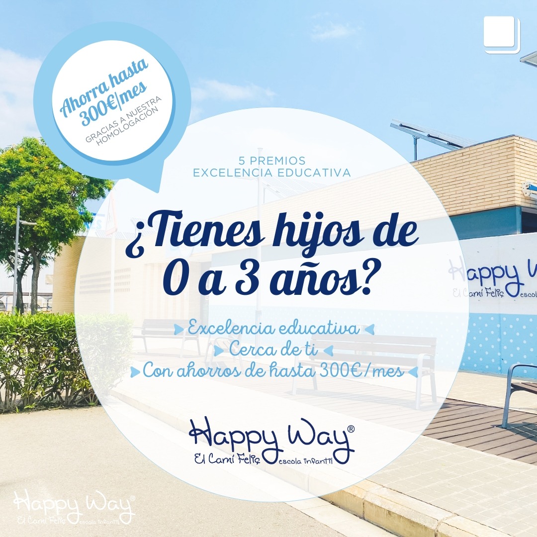 Escoles Infantils Happy Way Facebook ad: Descubre por qué Happy Way tiene el Premio…