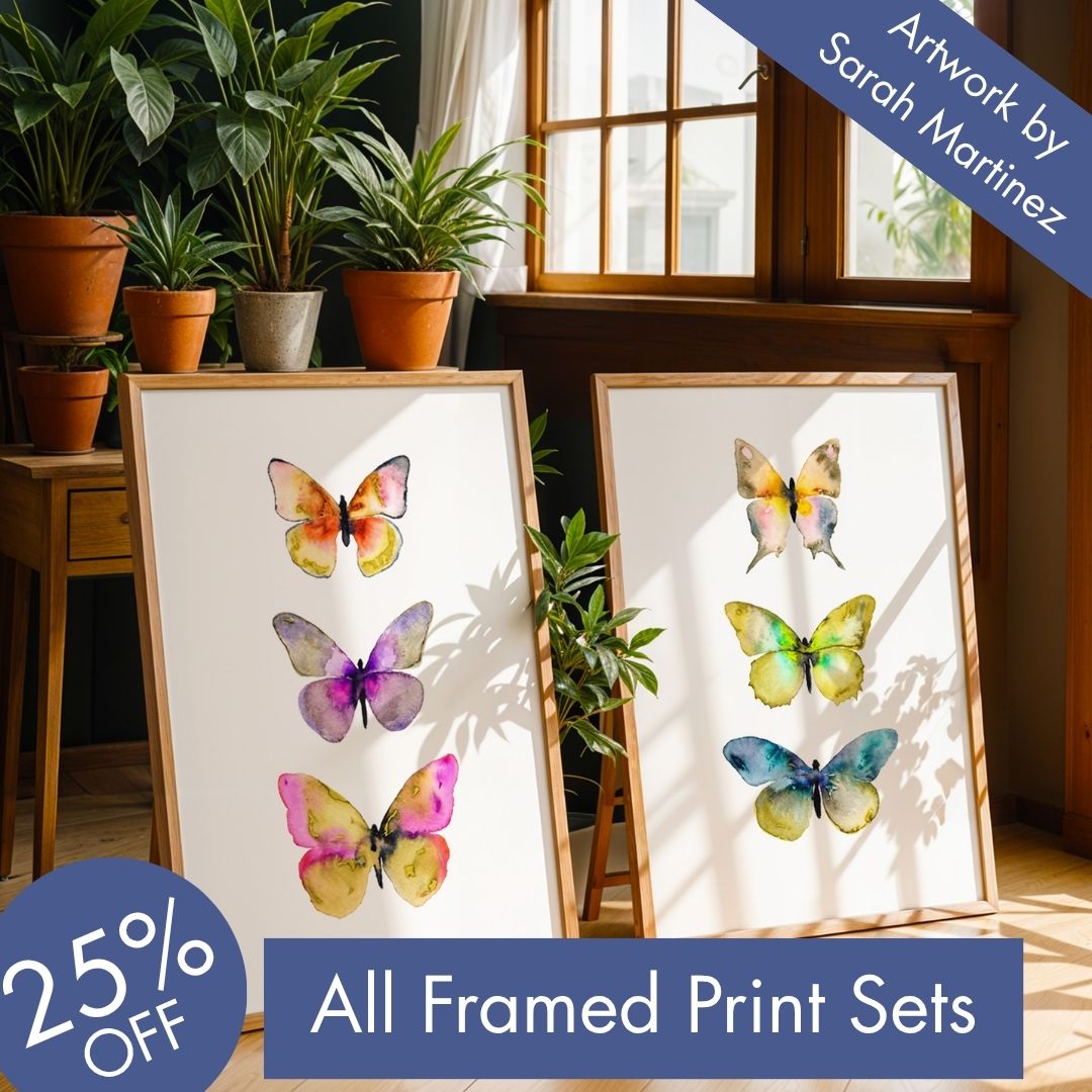 Sarah Martinez Art Facebook ad: Beautiful Butterflies by Sarah Martinez