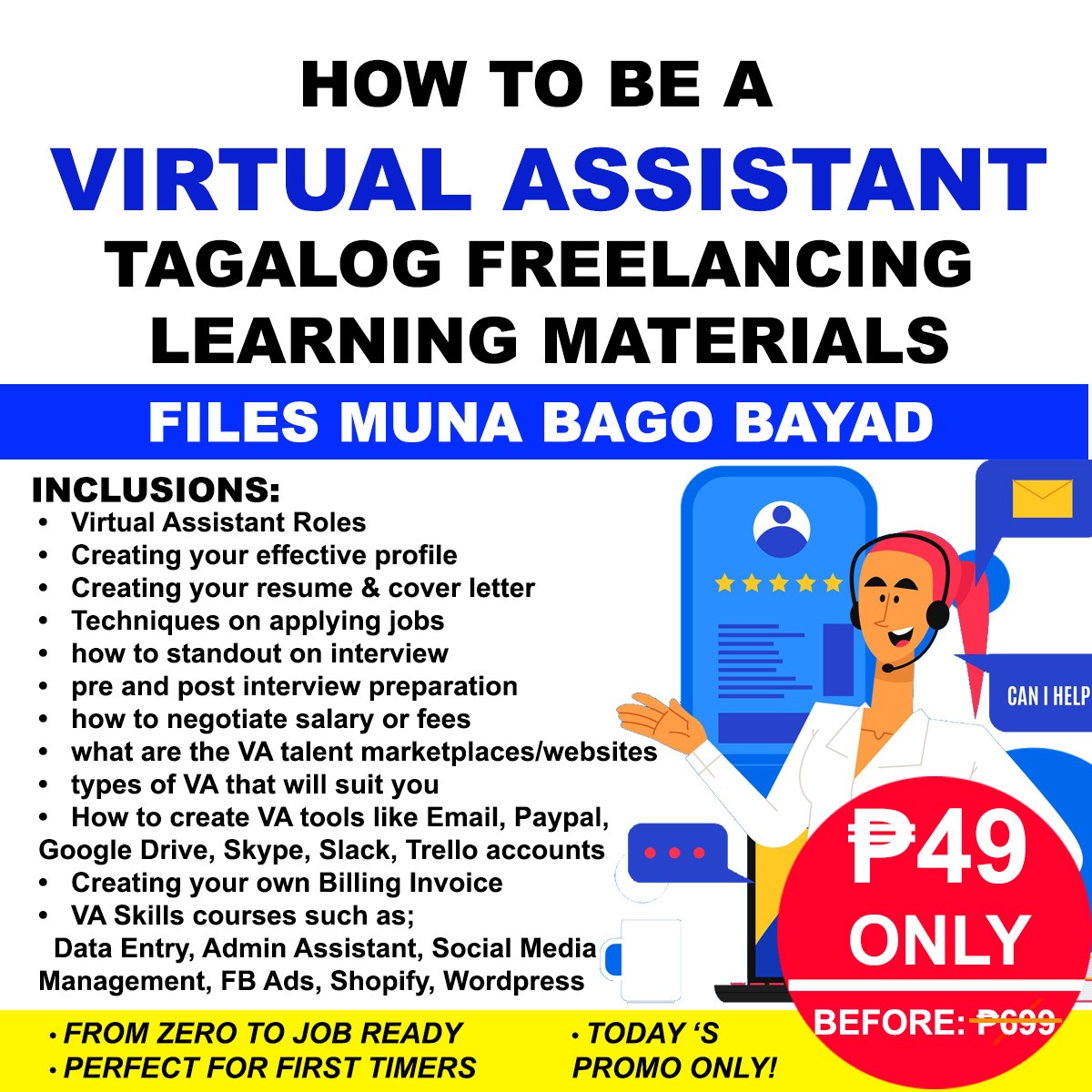 Virtual Assistant Mastery Facebook ad: LIMITED OFFER TODAY ONLY!