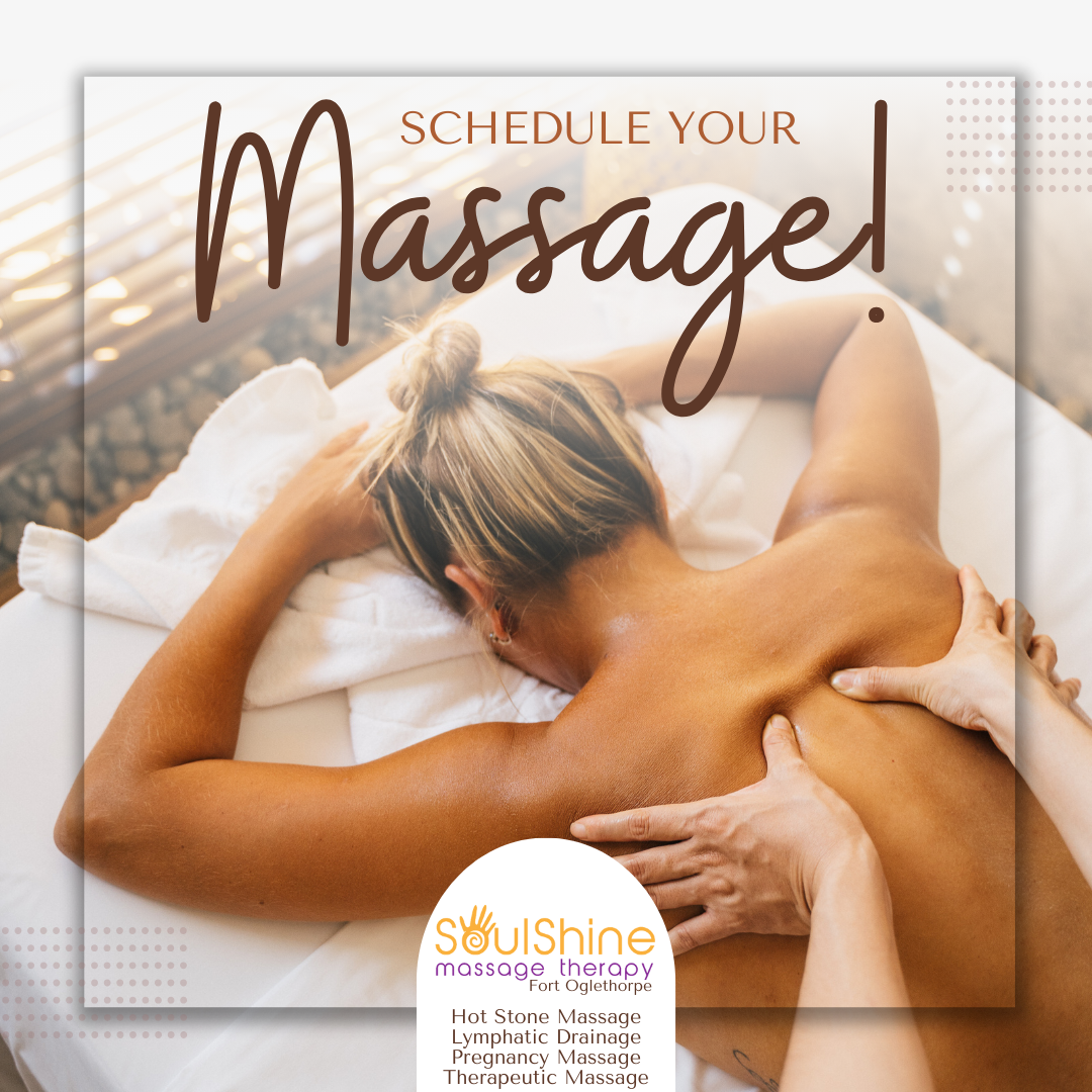 SoulShine Massage Therapy Facebook ad: Therapeutic Massage Therapy in Fort Oglethorpe, GA.