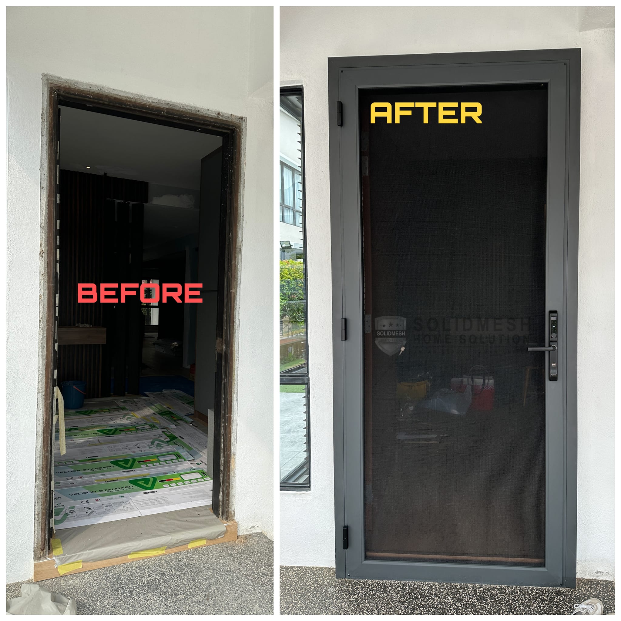SolidMesh Mosquito Solution Facebook ad: Innovative door design to enhance your lifestyle with…