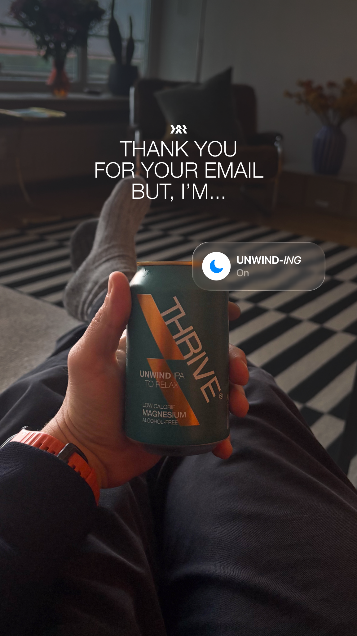 Thrive Beer Facebook ad