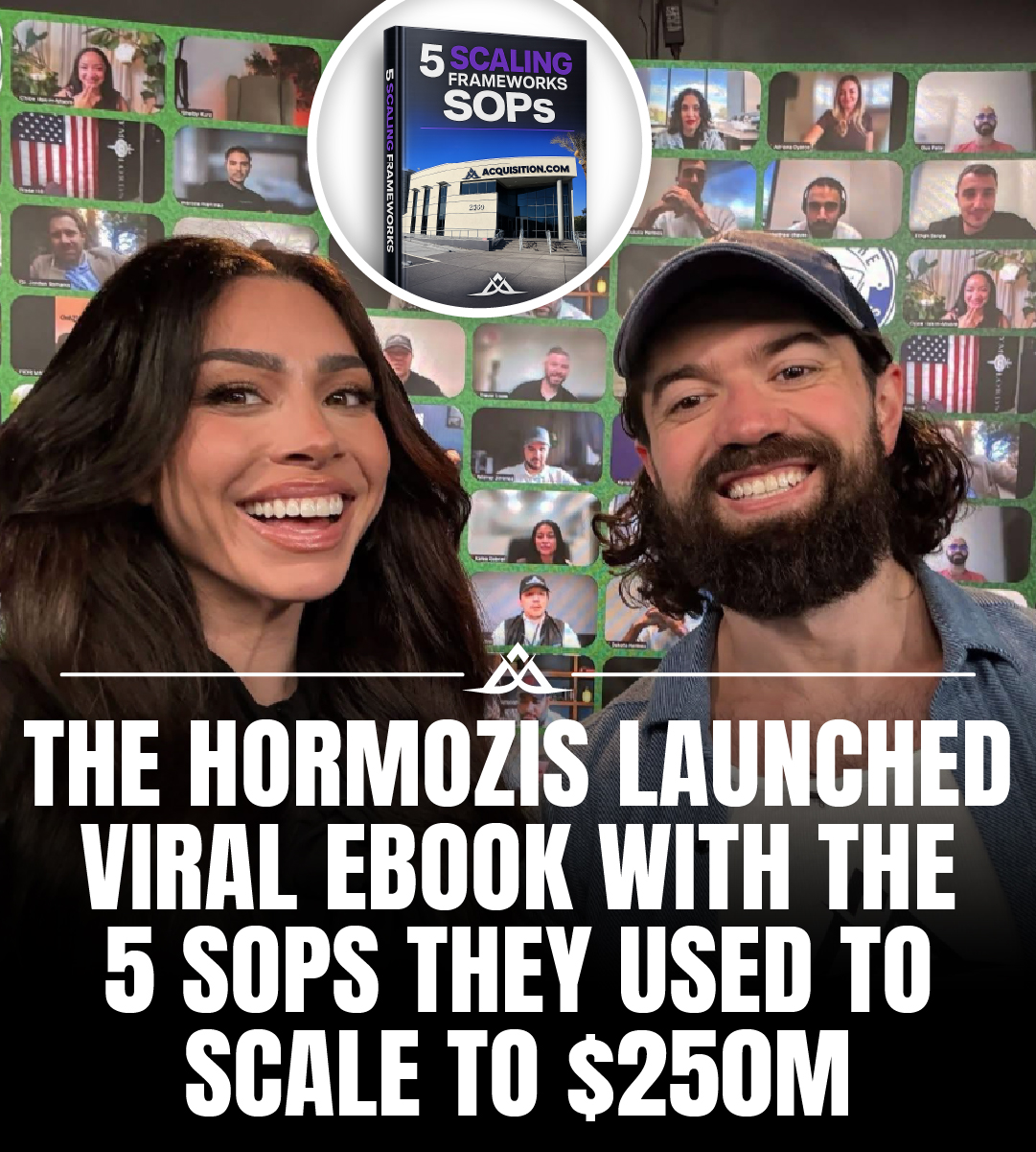 Alex Hormozi Facebook ad