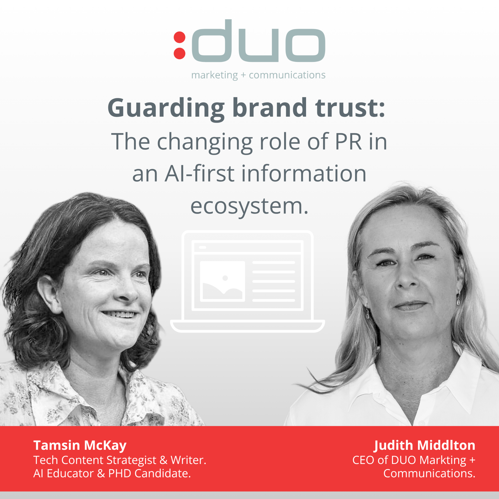 DUO Marketing + Communications Facebook ad