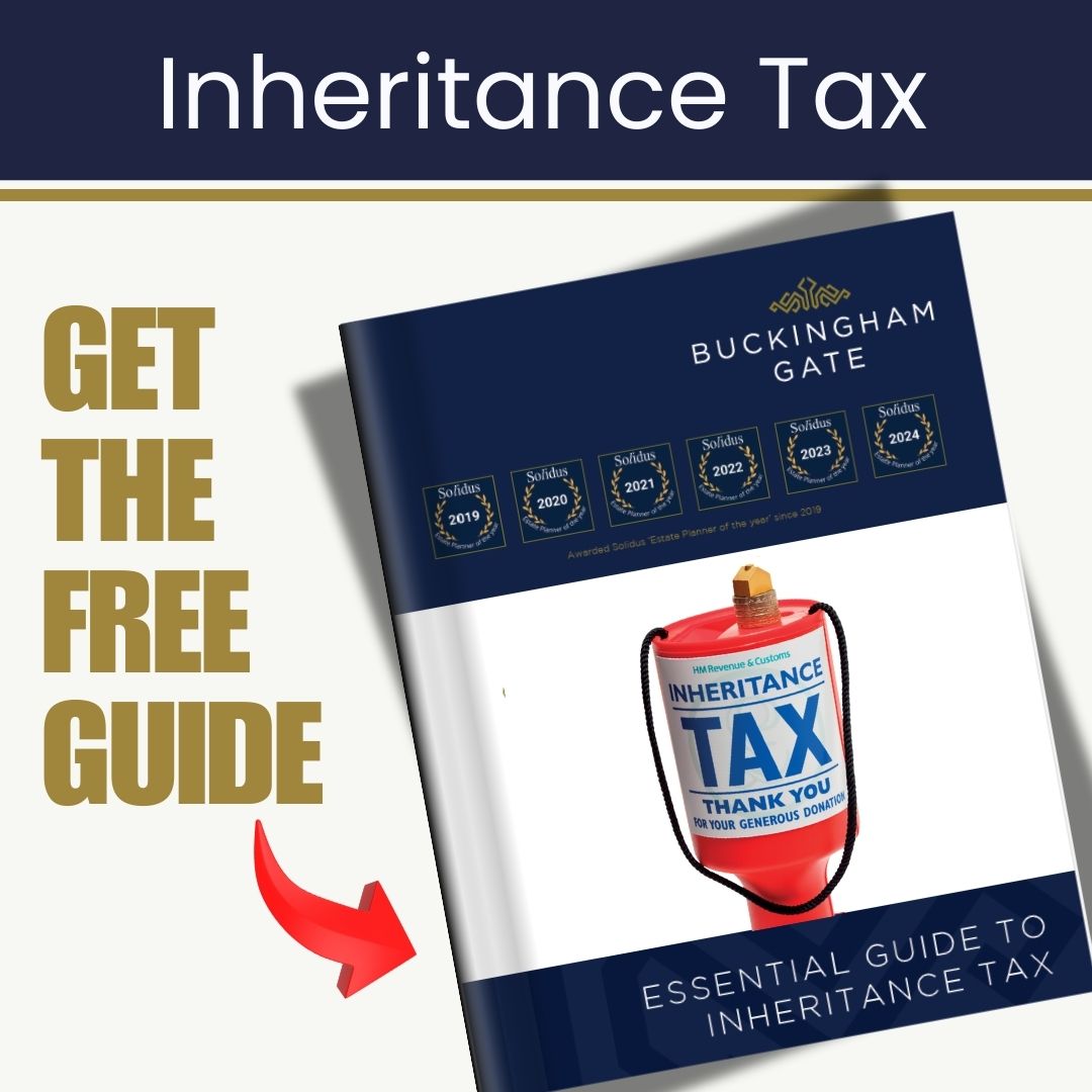 Buckingham Gate Estate Planning Facebook ad: FREE Essential guide to Inheritance Tax