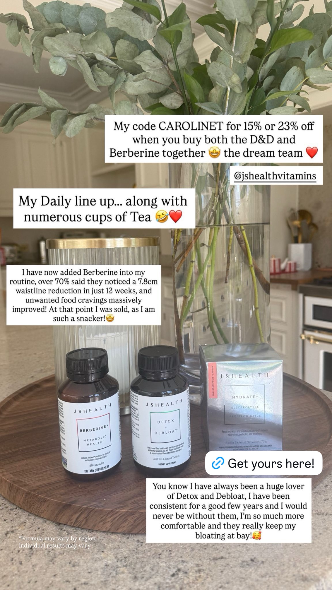 Caroline Thomas Facebook ad