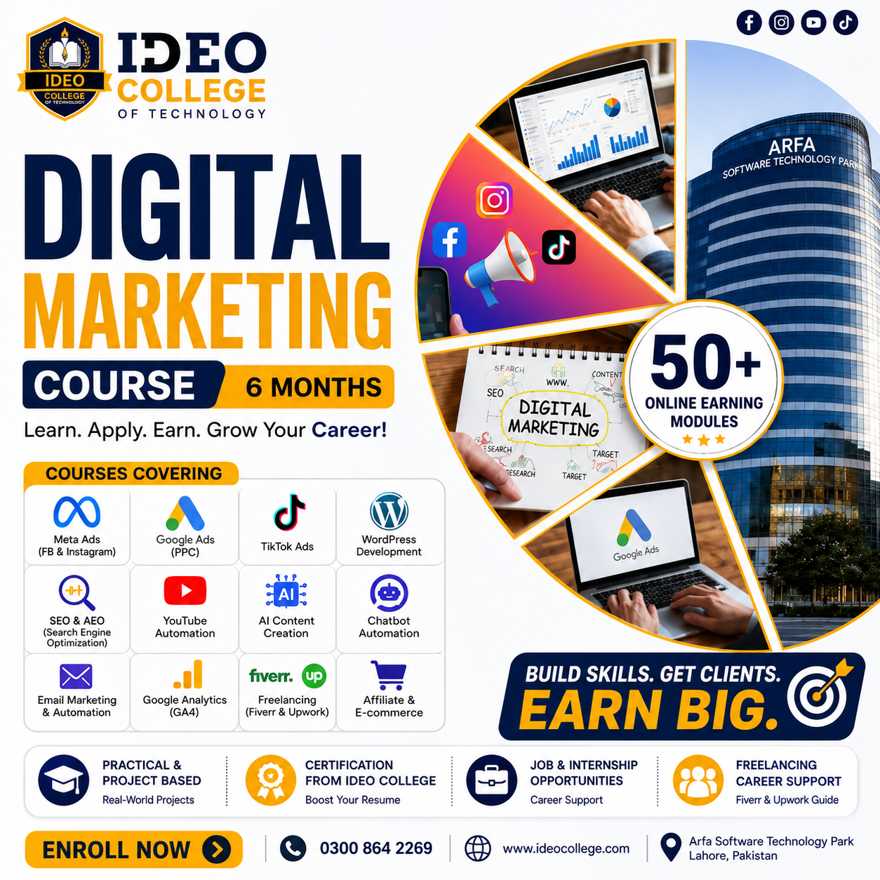 IDEO College of Technology Facebook ad