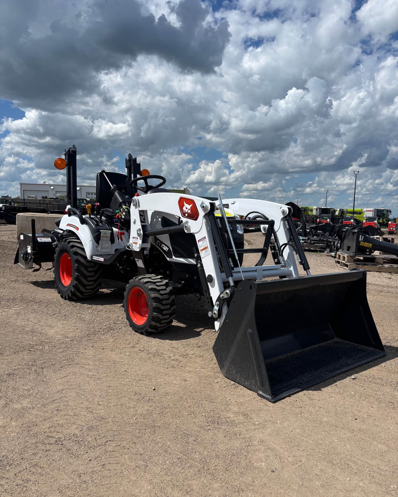 Justice Chapelle Facebook ad: Bobcat CT1021 Sub-Compact Tractor