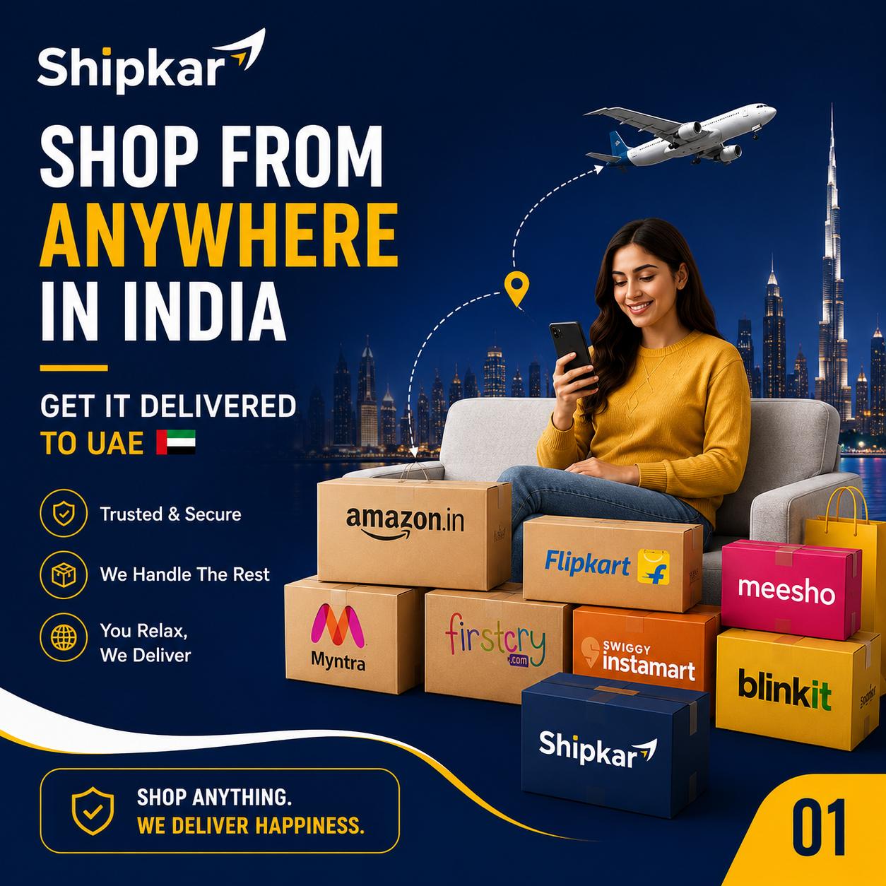 Shipkar Facebook ad