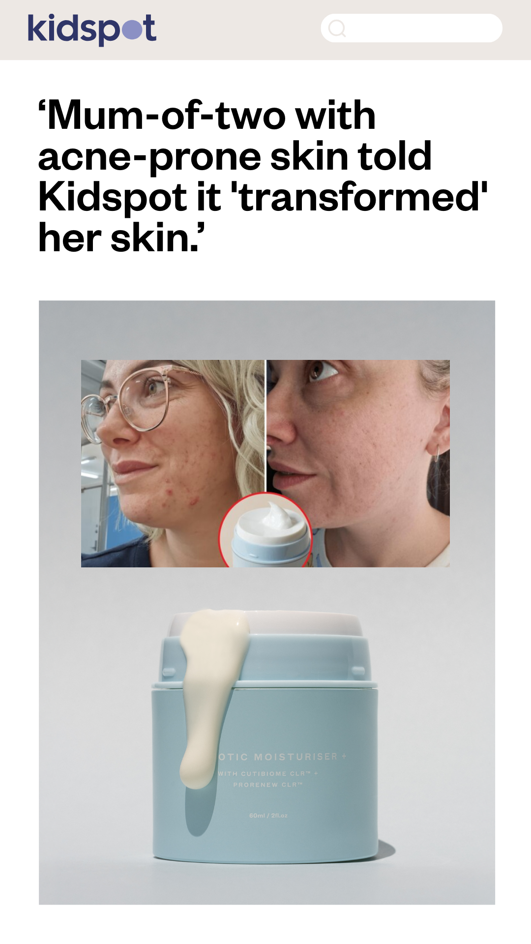 Lust Minerals Facebook ad