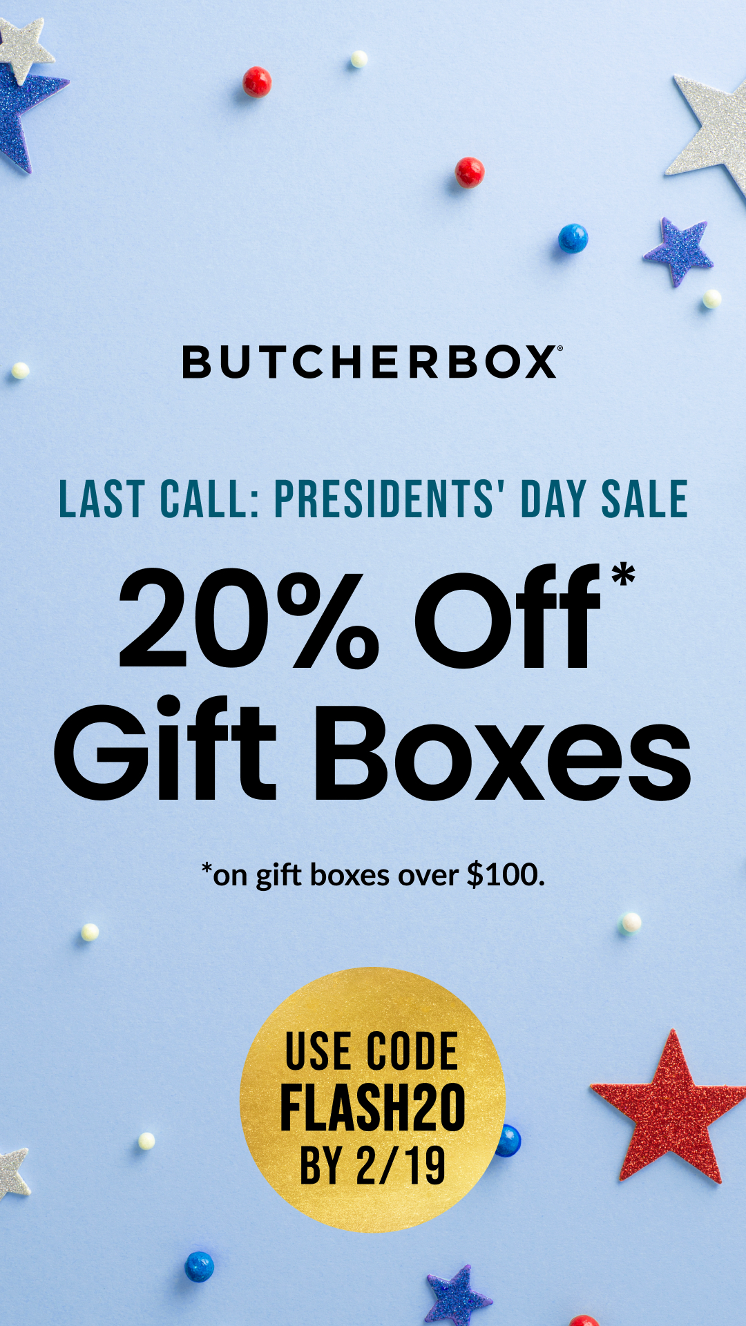 ButcherBox Facebook ad