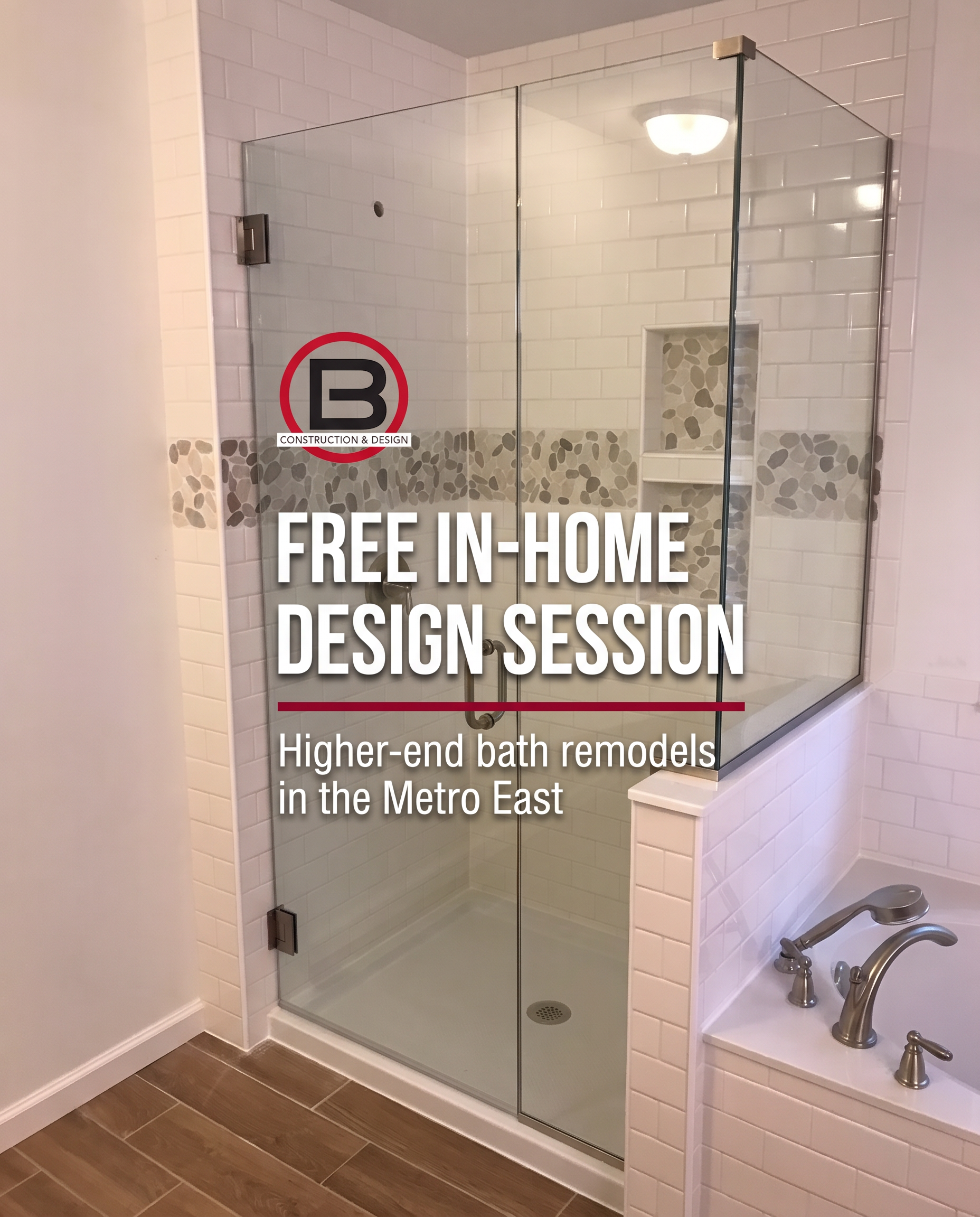 Brunaugh Construction & Design LLC Facebook ad: Free In-Home Design Session