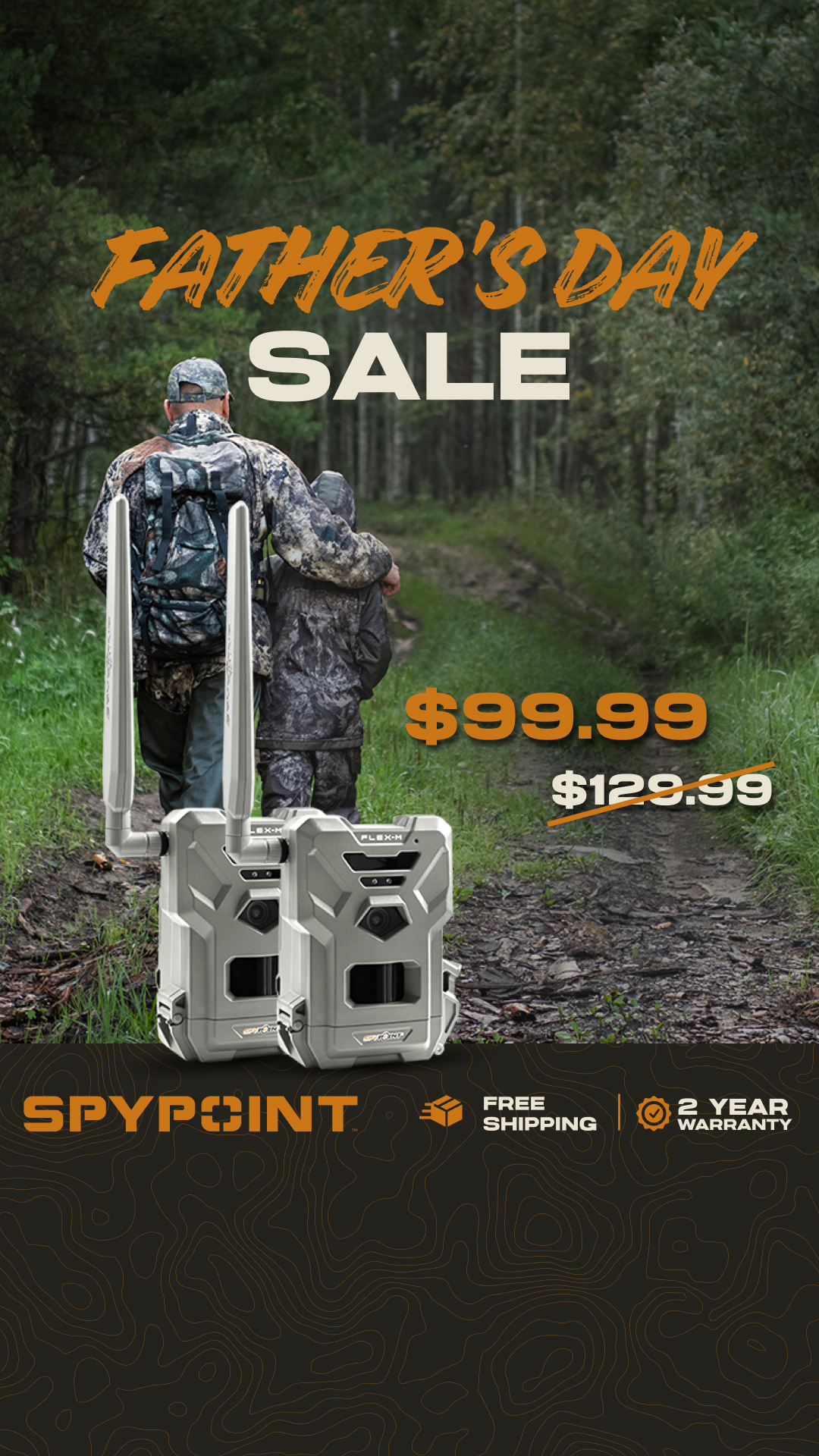 SPYPOINT Trail Cameras Facebook ad from May 27, 2026