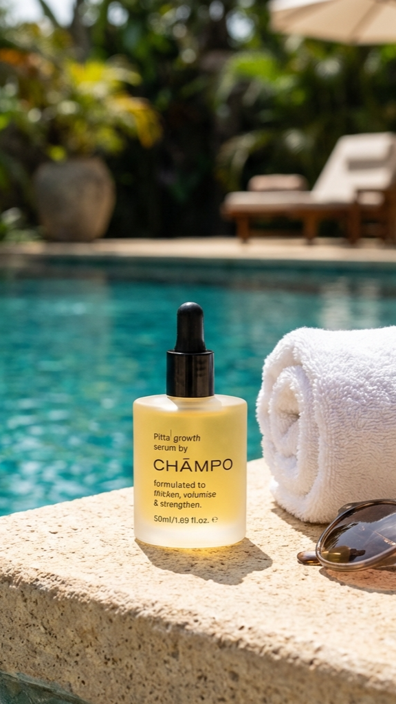 Chāmpo Haircare Facebook ad