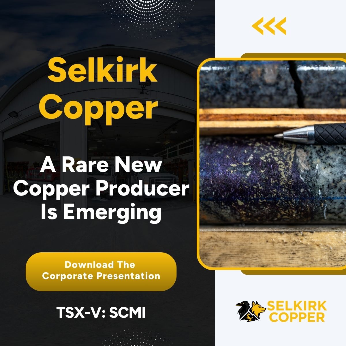 Selkirk Copper Facebook ad: A Rare Copper Producer Set To Come Online